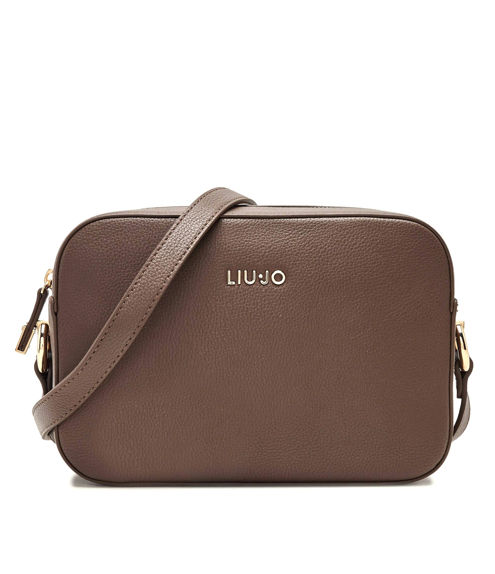 Liu Jo borsa tracolla media bottalato con zip 23x16 cm