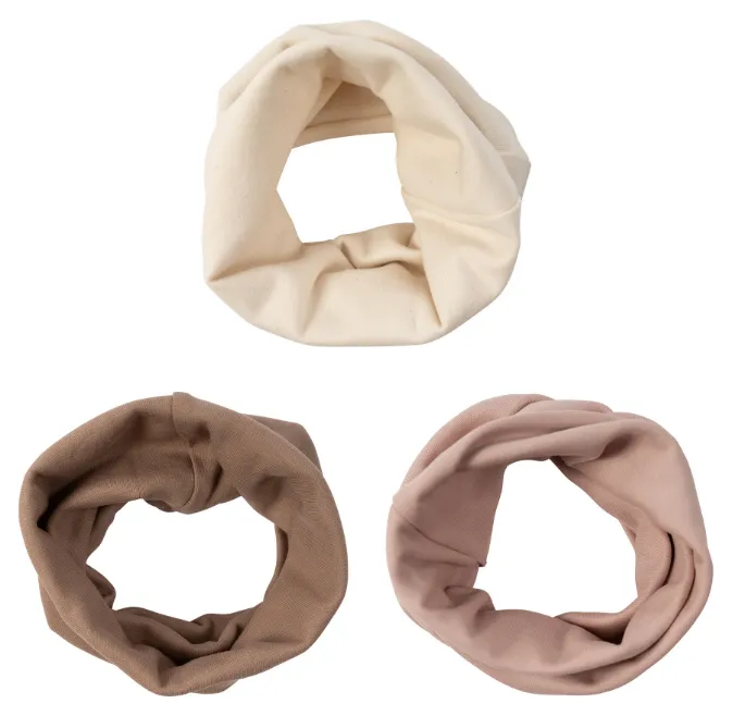 Woolly Organic Tube Scarf GOTS SS26 scaldacollo cotone bimbi