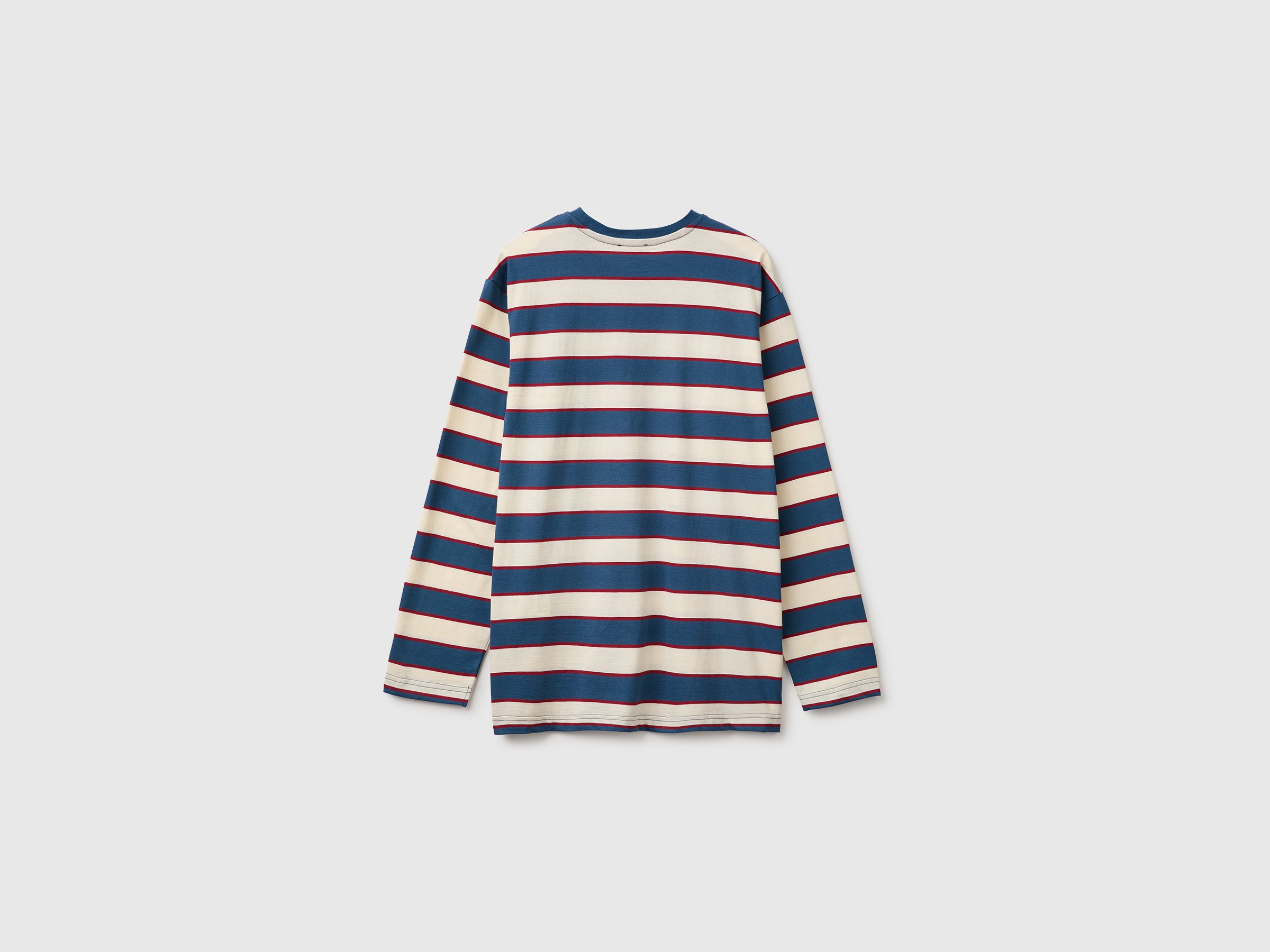 United Colors of Benetton T-Shirt Rigata Cotone Organico S