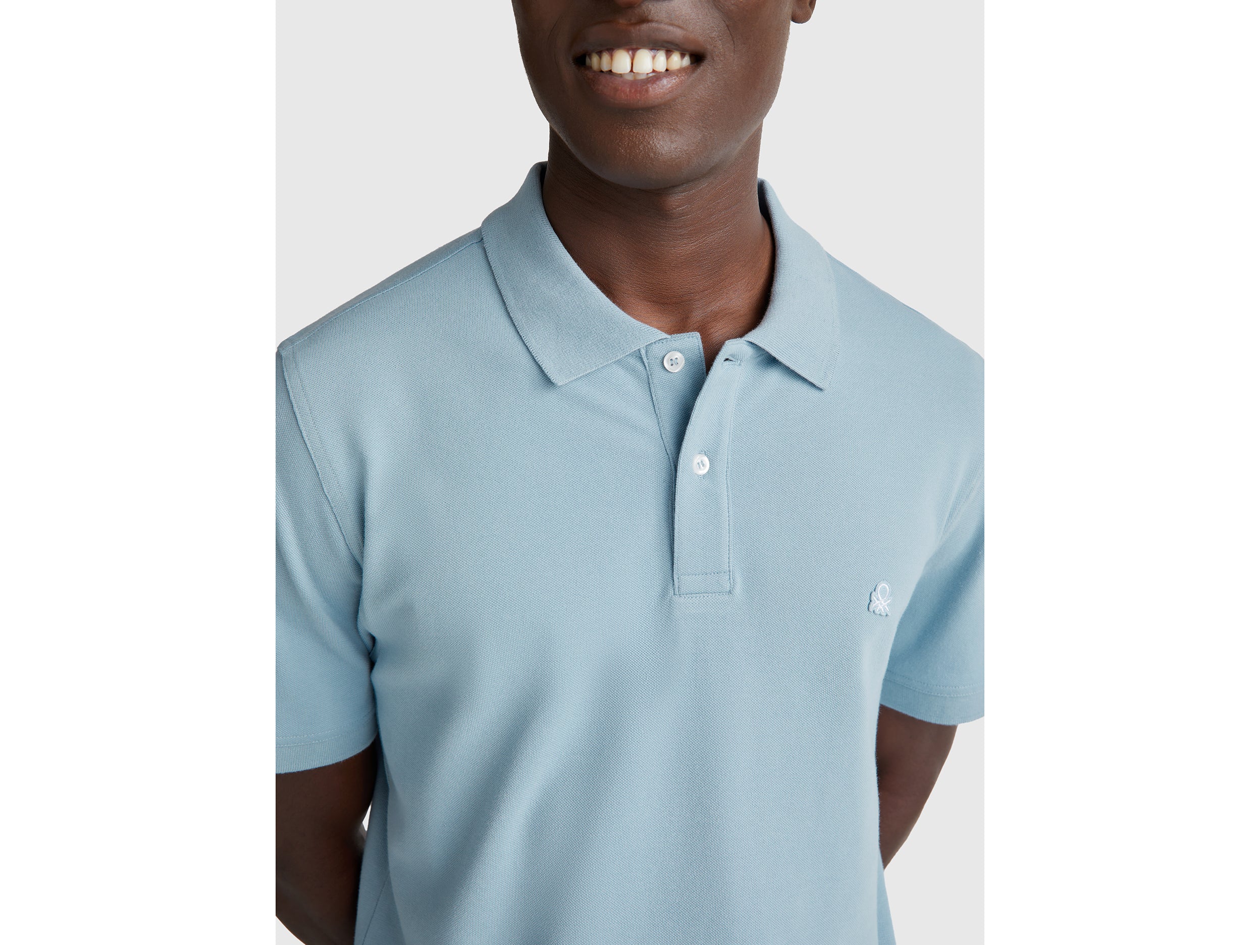 United Colors of Benetton Polo Slim Cotone Bio Organico M