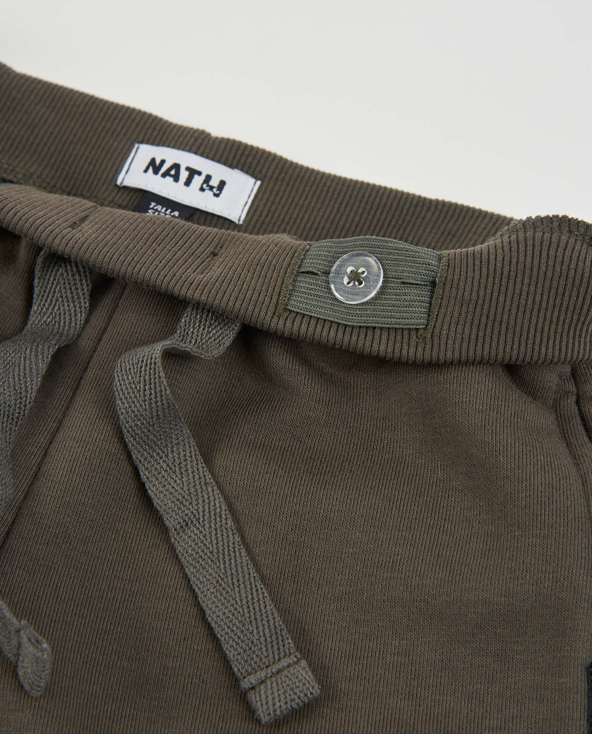 TucTuc Pantaloni tuta felpa marrone 4A sportivi bambino