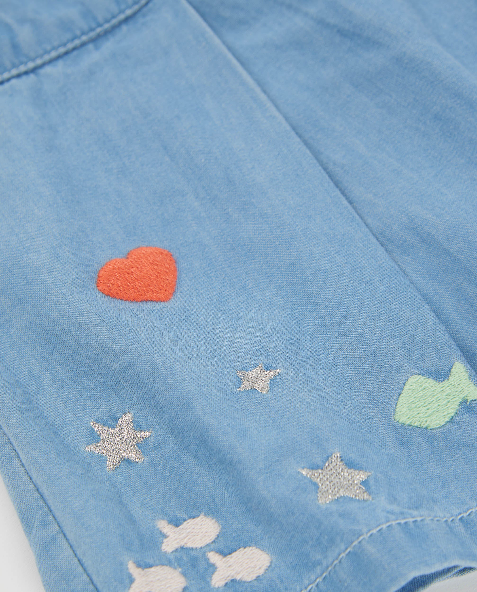 TucTuc Gonne gonna-pantalone bambina denim blu