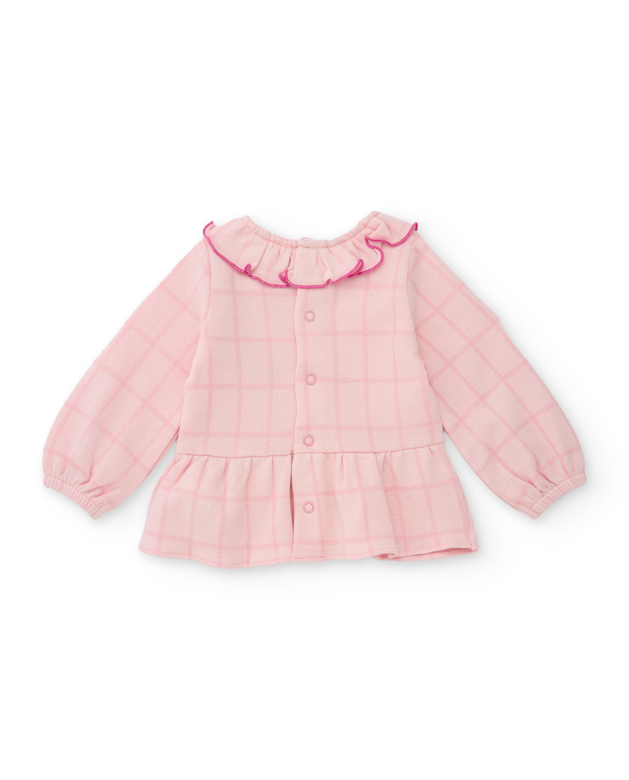 TucTuc Completi Blusa Volant Leggings Rosa 0-1M Maglia