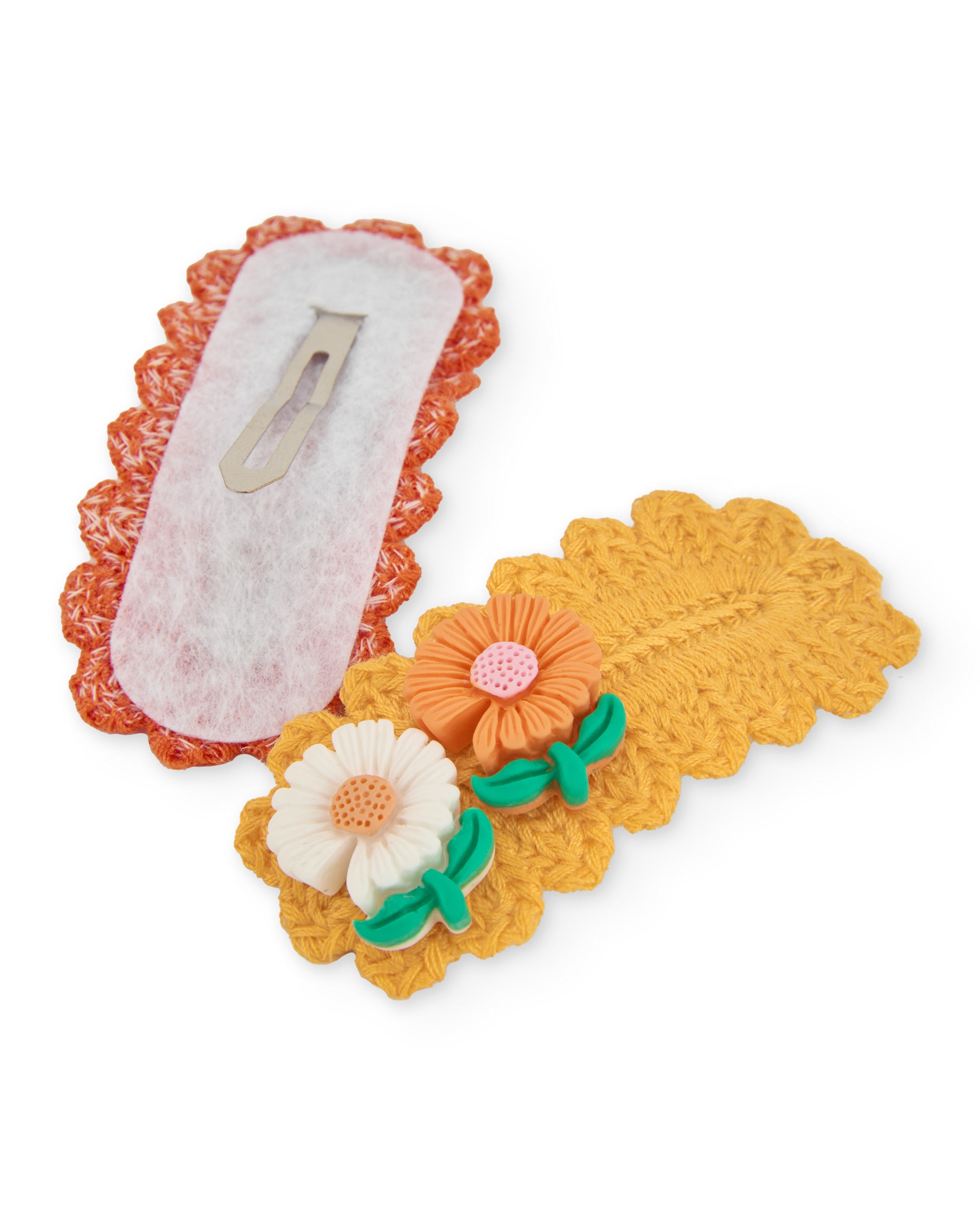 TucTuc Accessori Set Mollettine Bimba Fiori Arancio