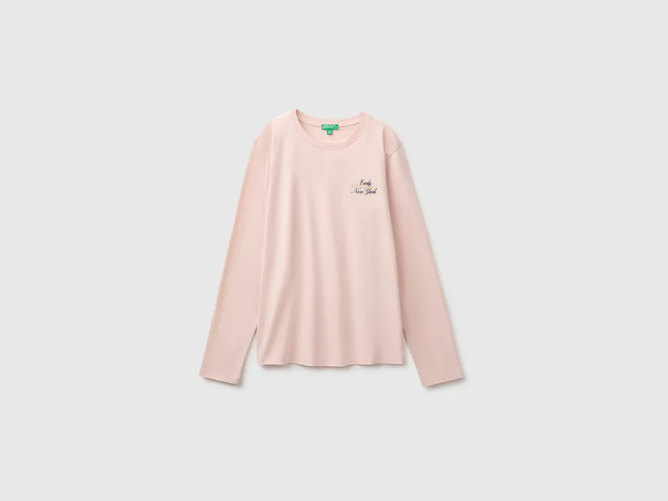 United Colors of Benetton T-Shirts and Tops Maglietta cotone biologico M