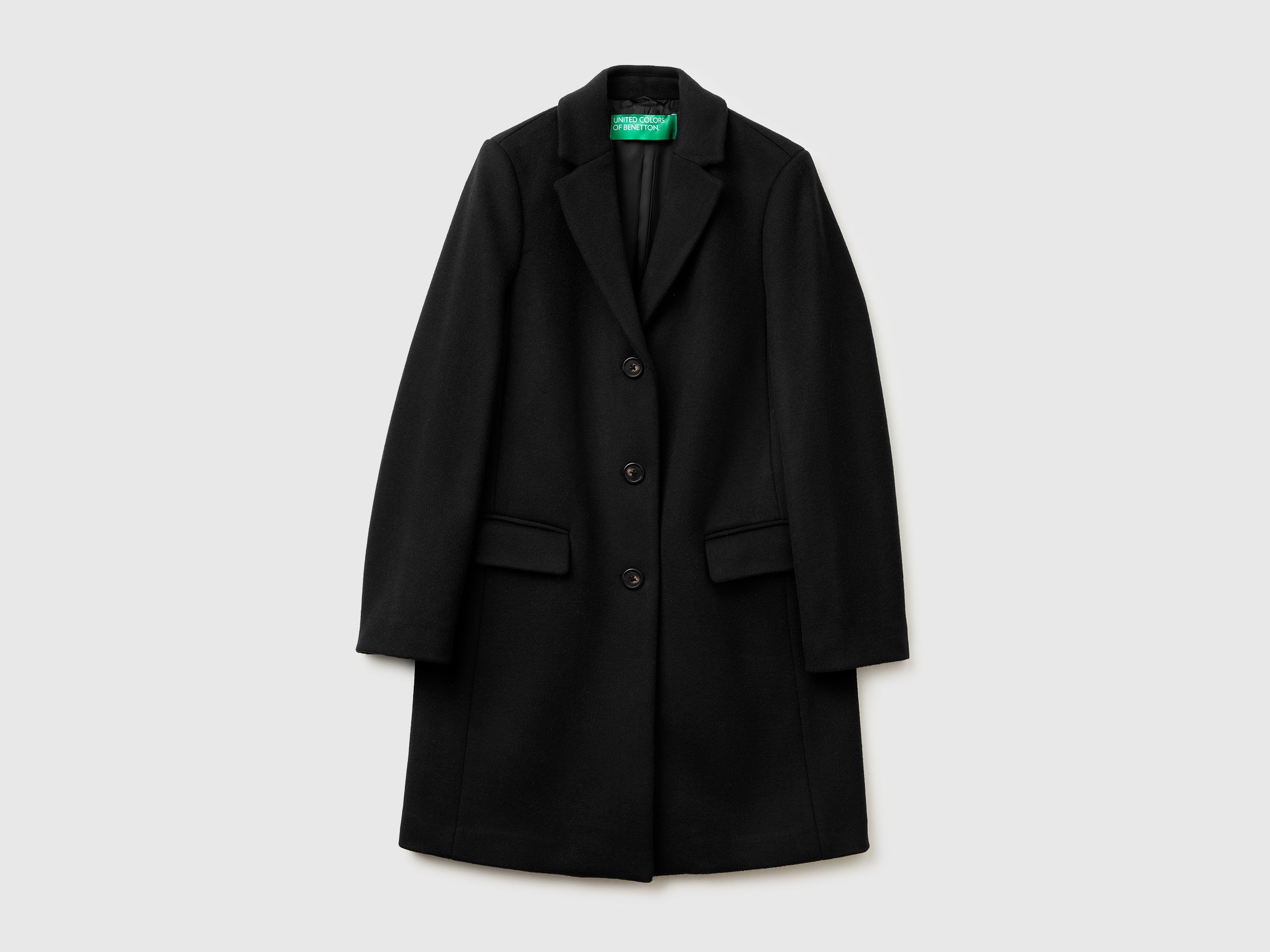 United Colors of Benetton cappotto misto lana taglia 40