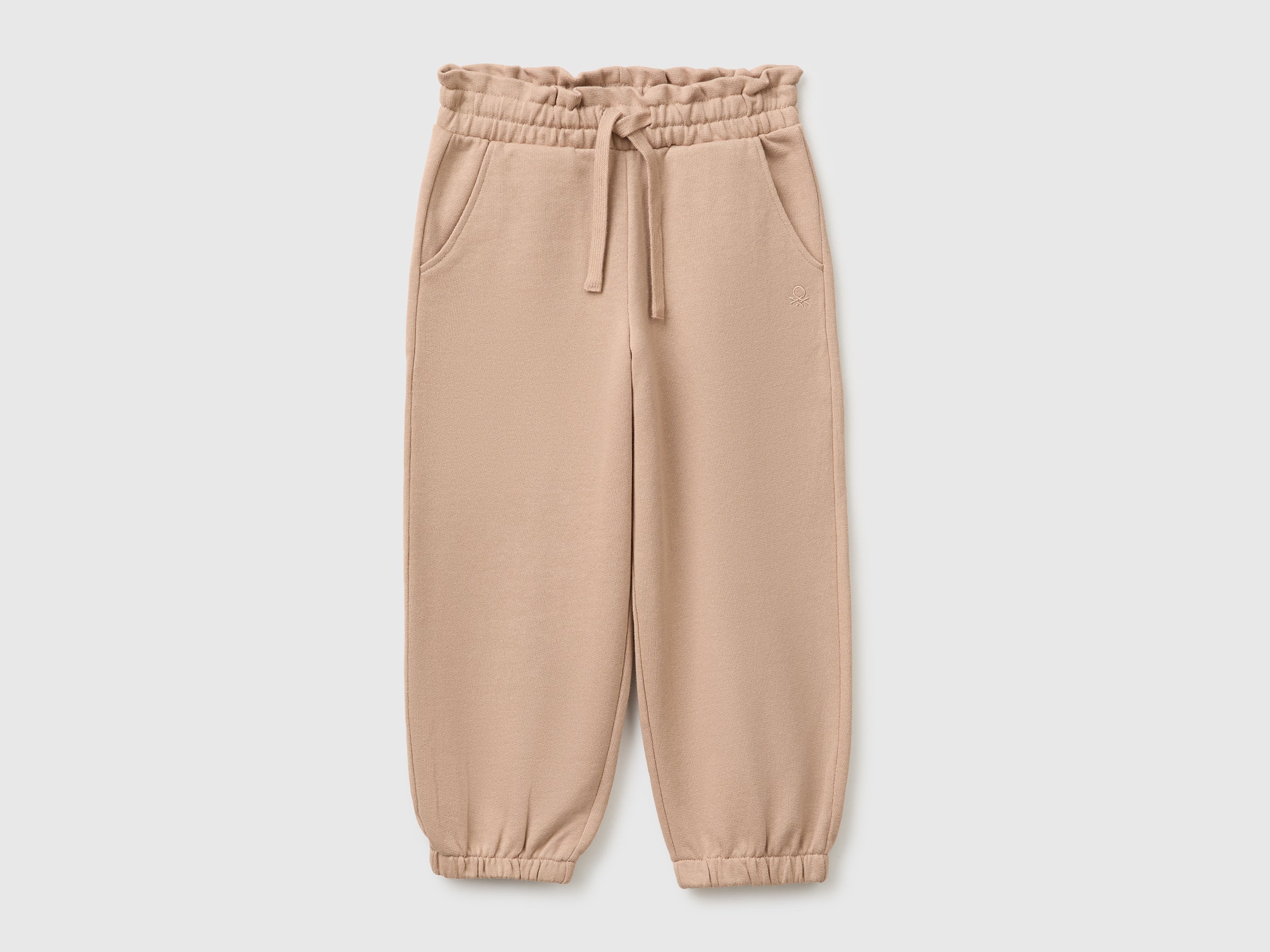 Benetton Pantaloni tuta felpa cotone bio taglia 82