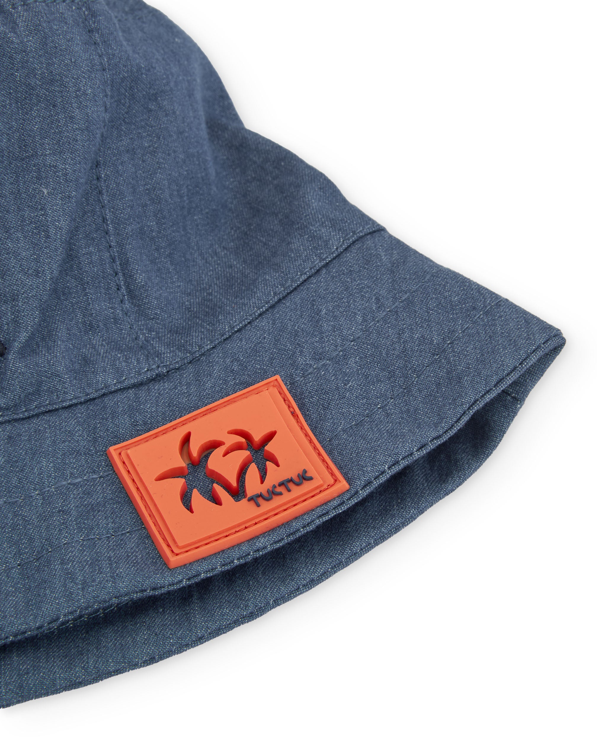 TucTuc Accessori cappello bambino jeans ricamo granchio sole