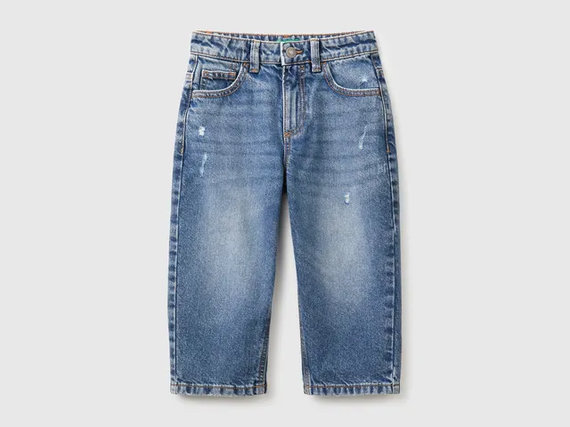 United Colors of Benetton Jeans balloon cotone bambino 98