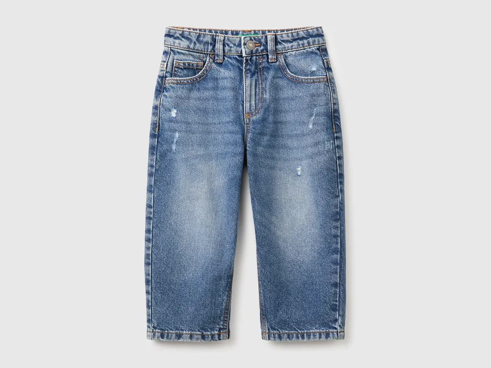 United Colors of Benetton Jeans balloon cotone bambino 98