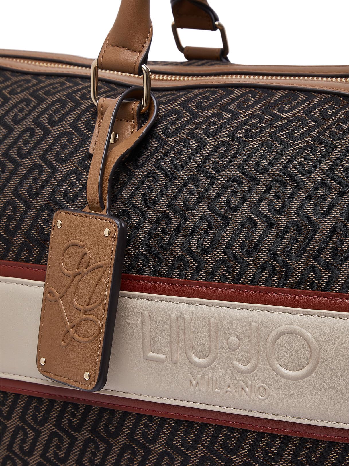 Liu Jo Borsone Viaggio Jacquard 50x27x20 cm