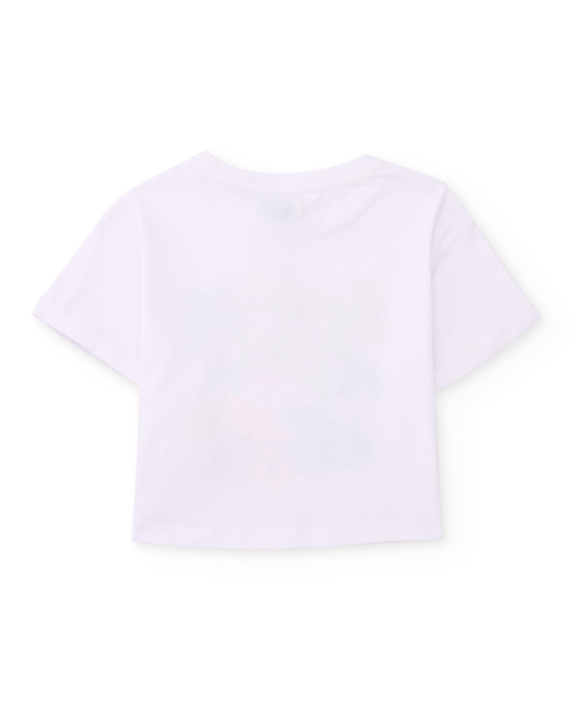 TucTuc Magliette T-Shirt Bambina Bianco Summer Vibes Cotone