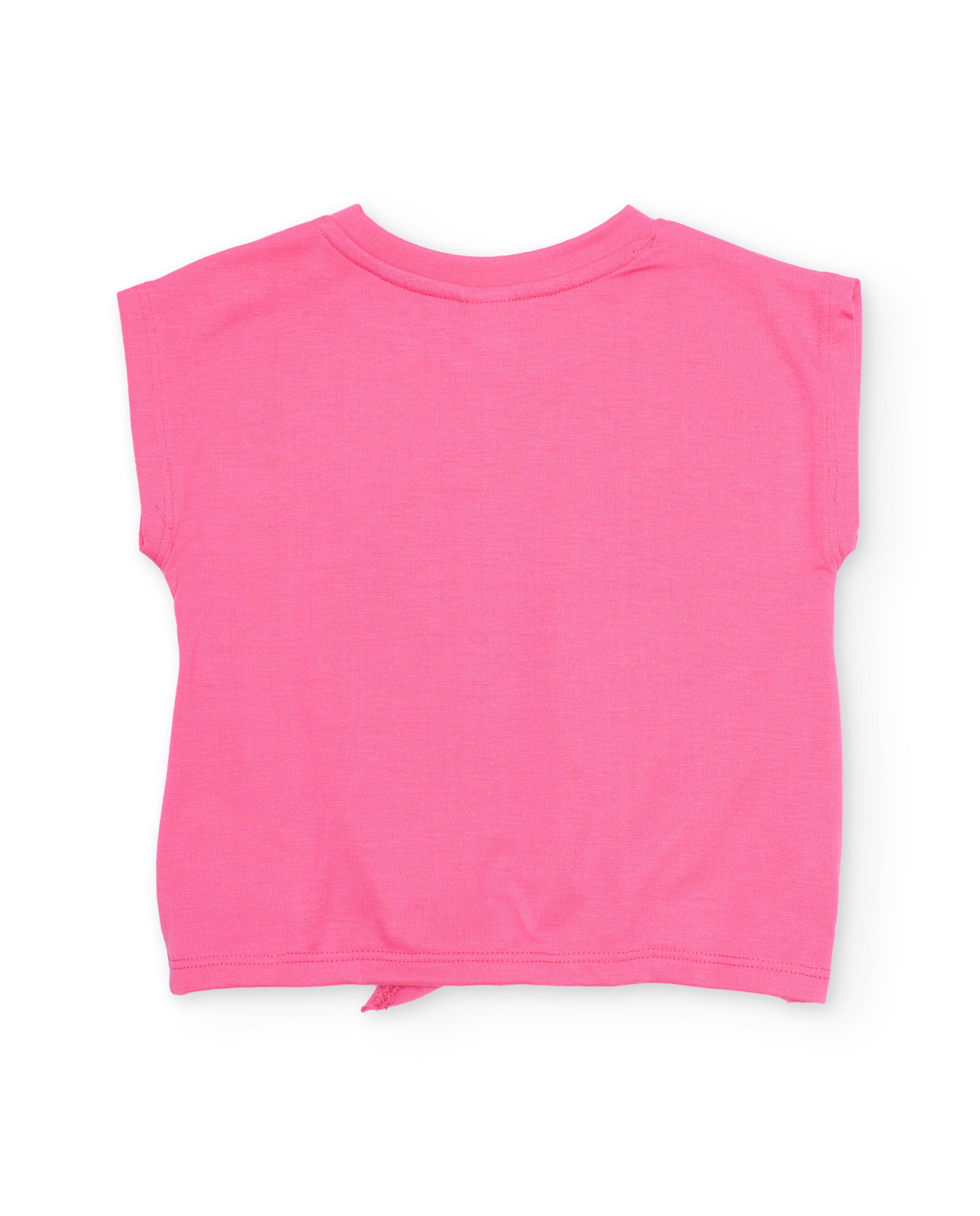 TucTuc Magliette T-shirt bambina rosa nodo marina