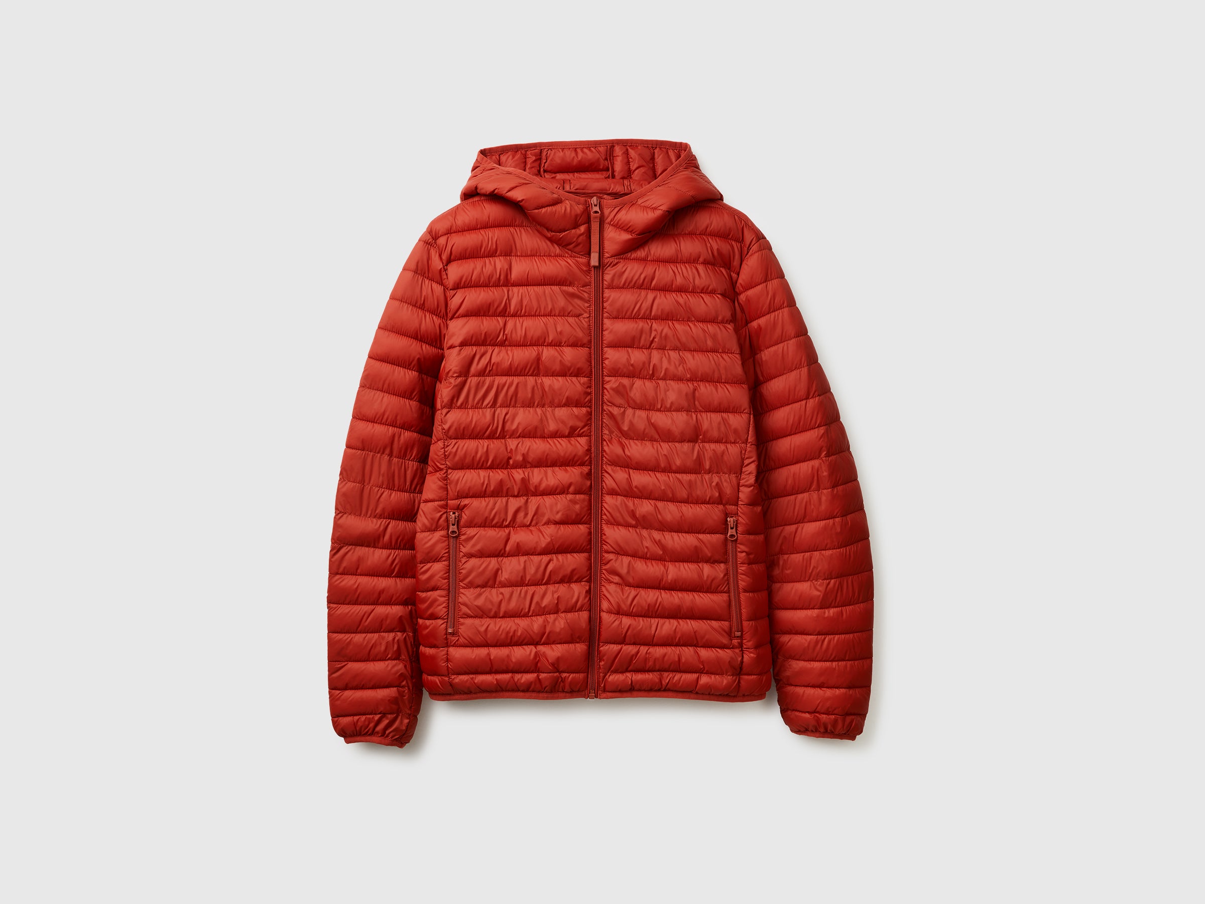 United Colors of Benetton Jackets piumino nylon cappuccio