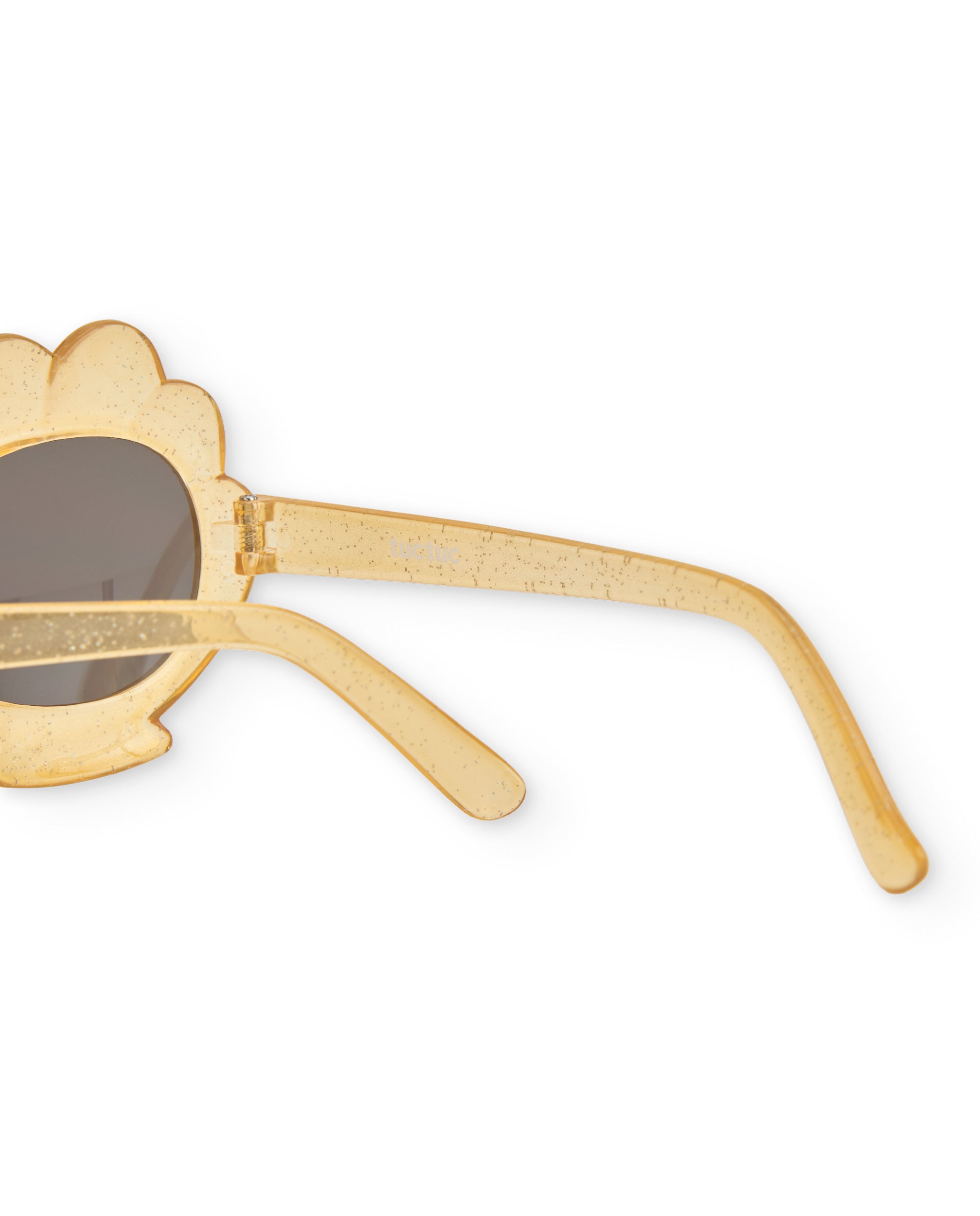 TucTuc Accessori Occhiali Sole Bimba Gialli Conchiglia
