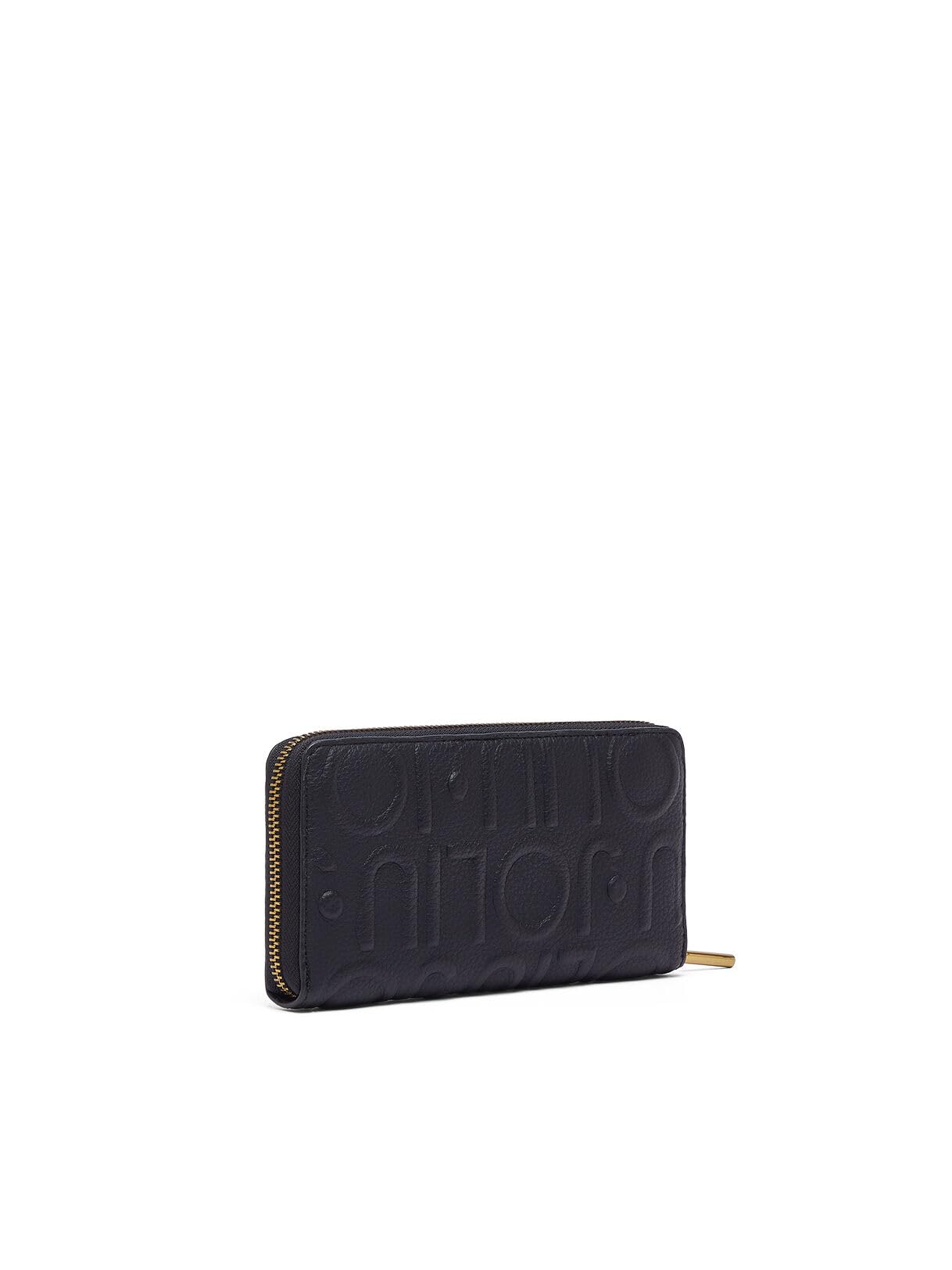 Liu Jo Portafoglio Grande Logo Zip Nero