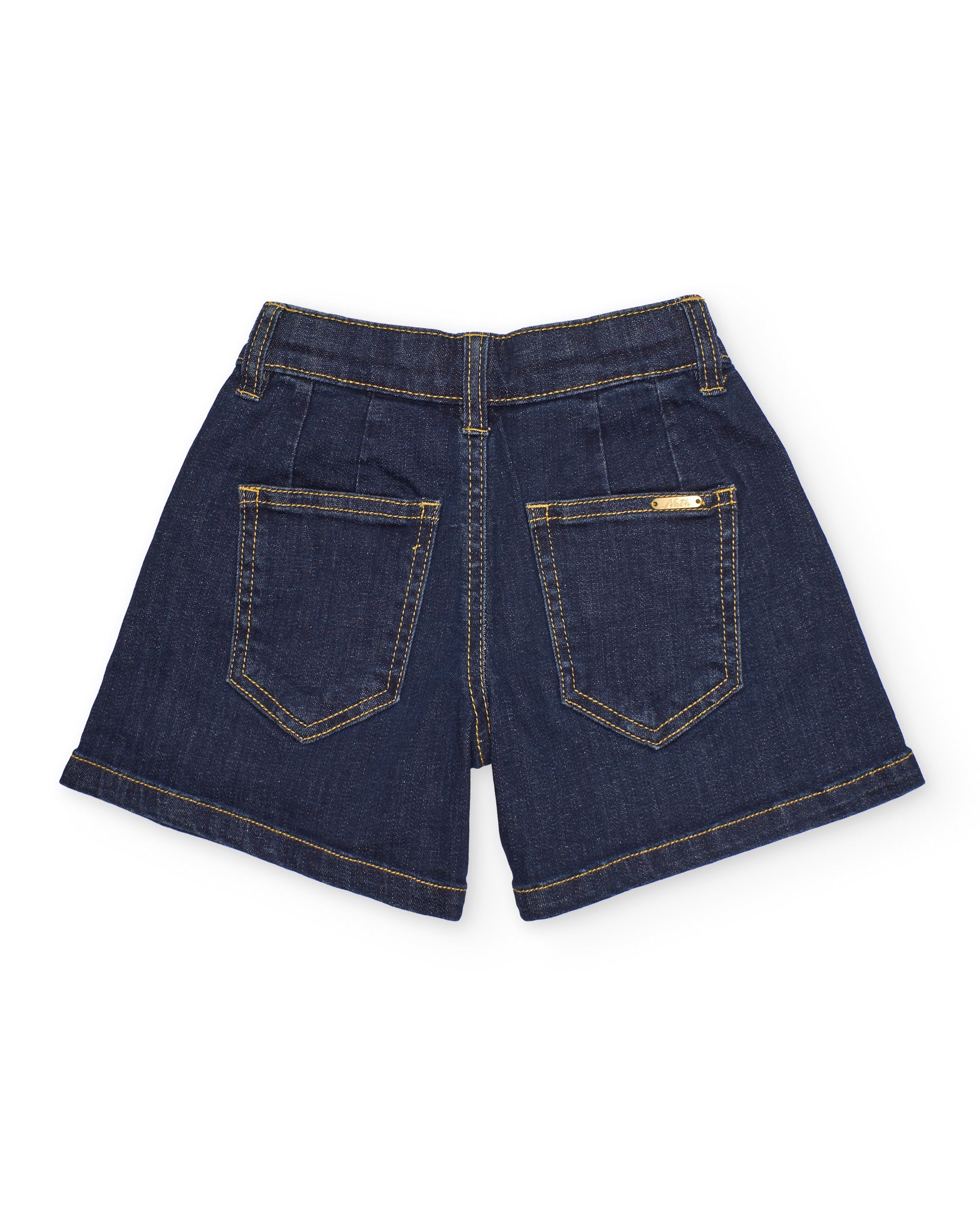 TucTuc Bermuda shorts bimba denim scuro jeans 4 anni