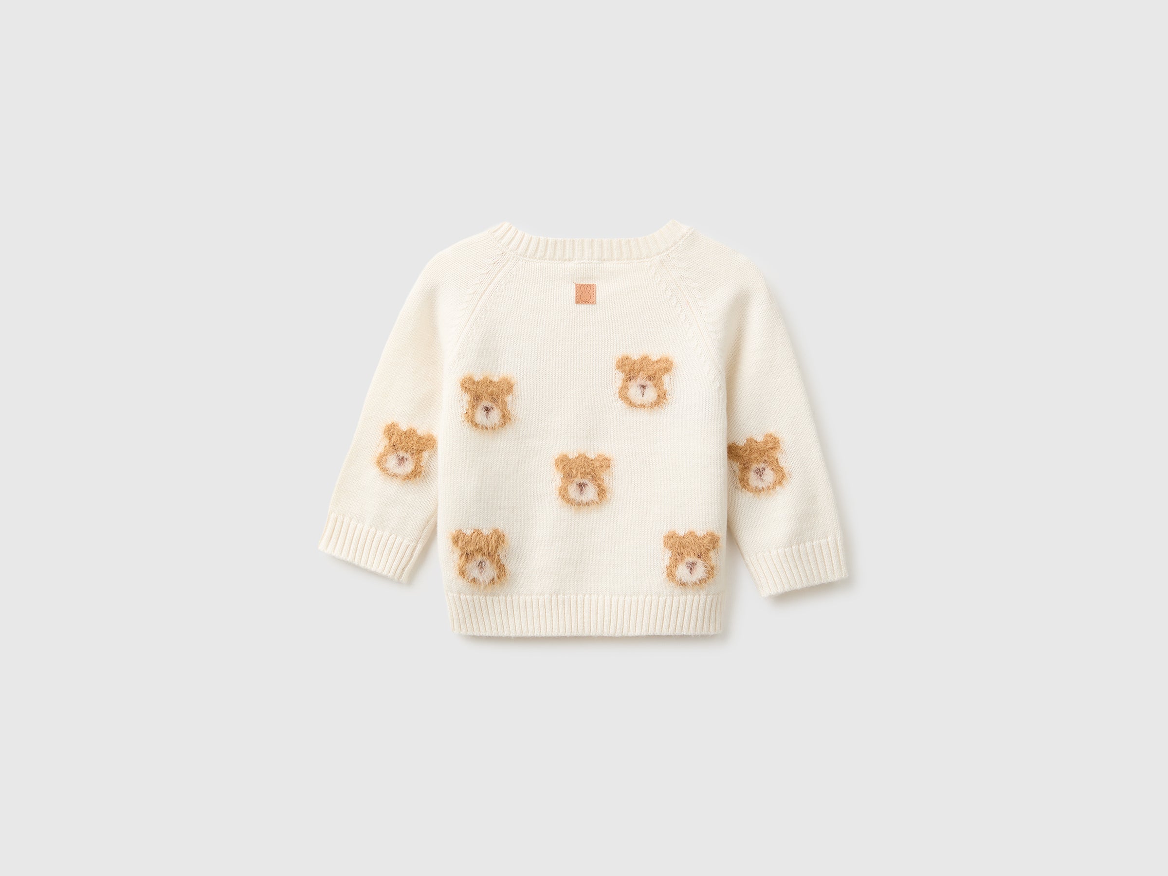 United Colors of Benetton maglione neonato animale 68 cotone