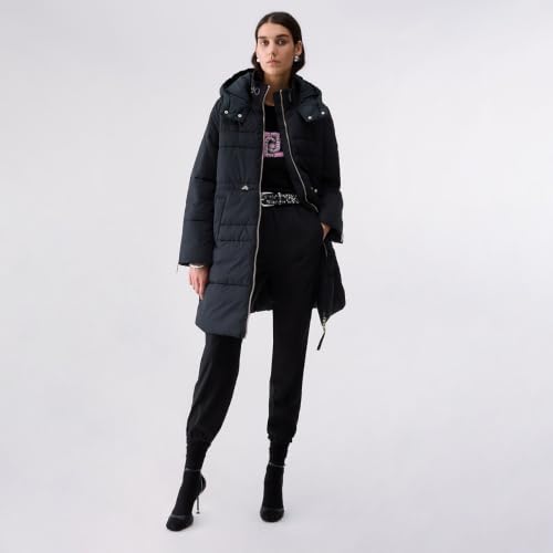 Liu Jo Baby Giubbotto Lungo Nylon Opaco giacca taglia L imbottita
