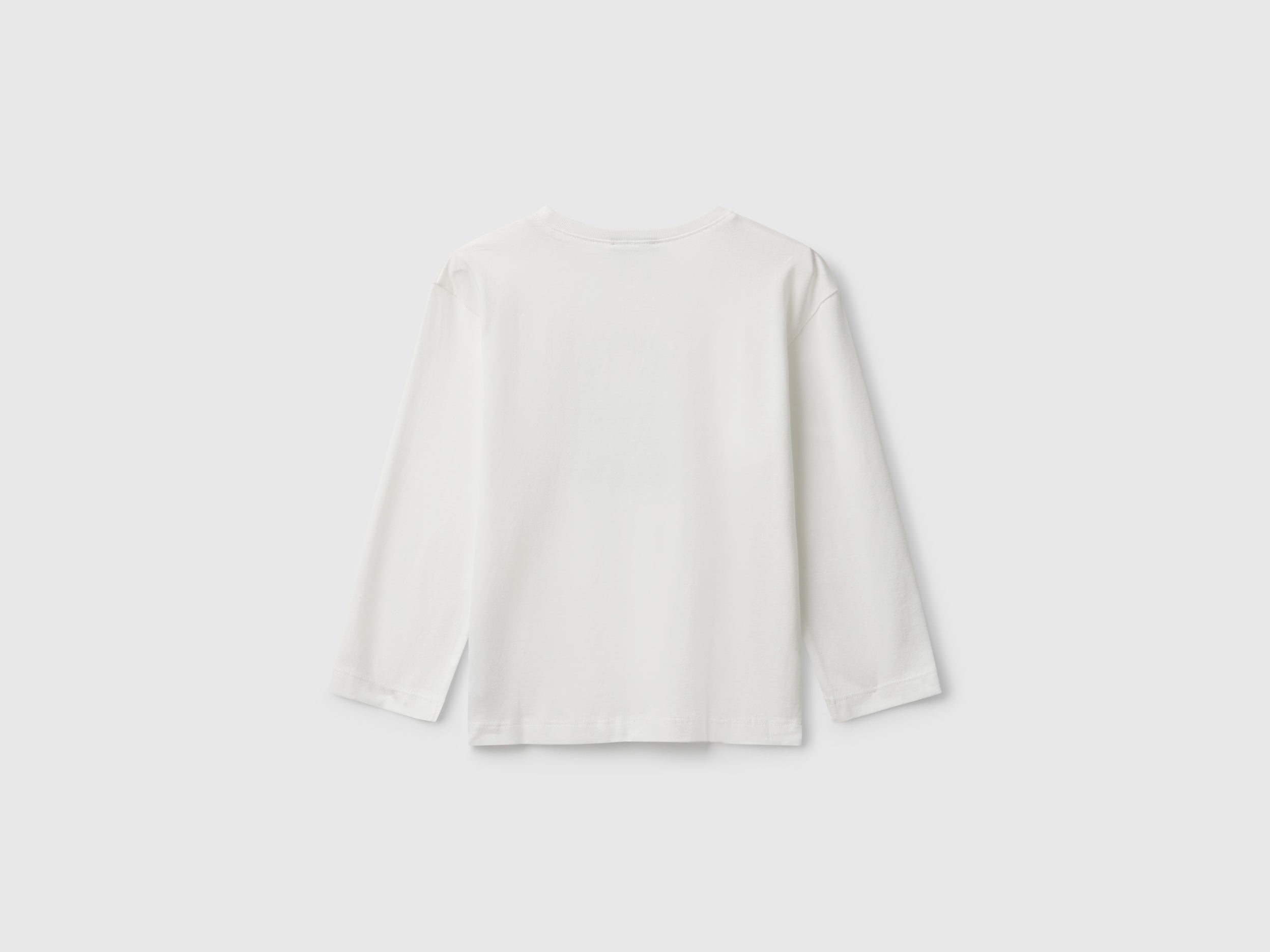 Benetton T-Shirts and Tops maglietta logo cotone taglia 104