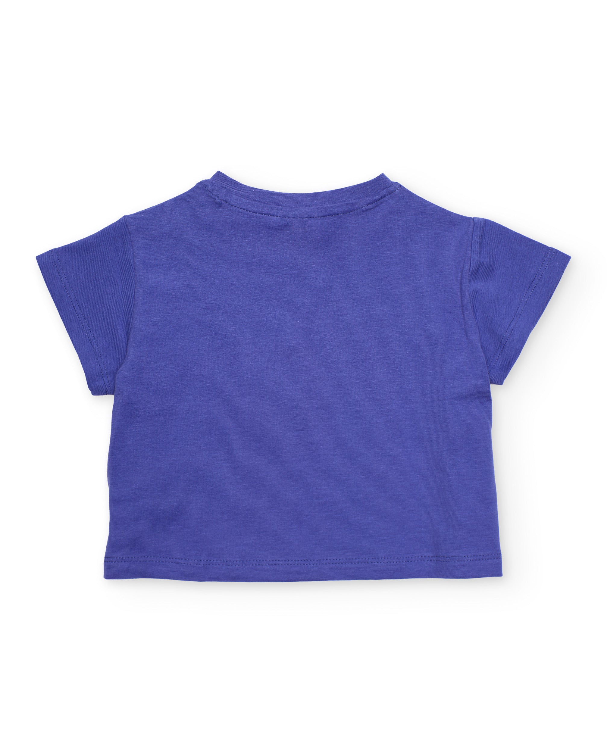 TucTuc Magliette t-shirt bambina lilla stampa animal print