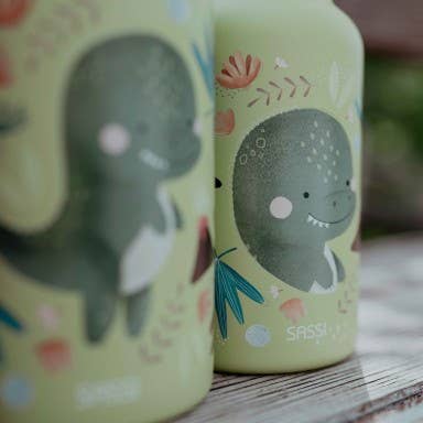 Kocarcia Sassi Borraccia Acciaio 500 ml Cracky Dinosauro