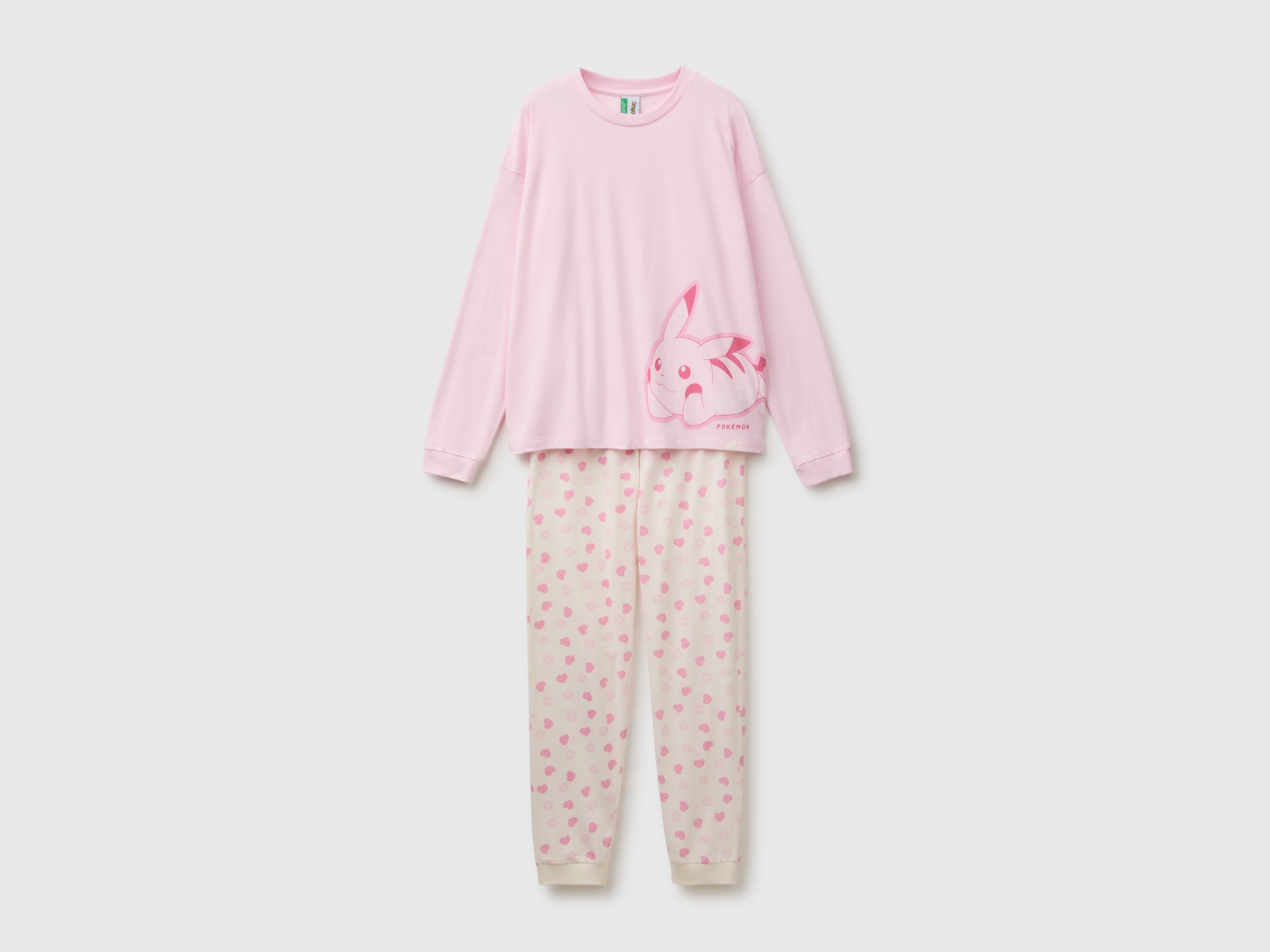 Benetton Underwear and Pyjamas Pigiama Caldo Pokémon Cotone