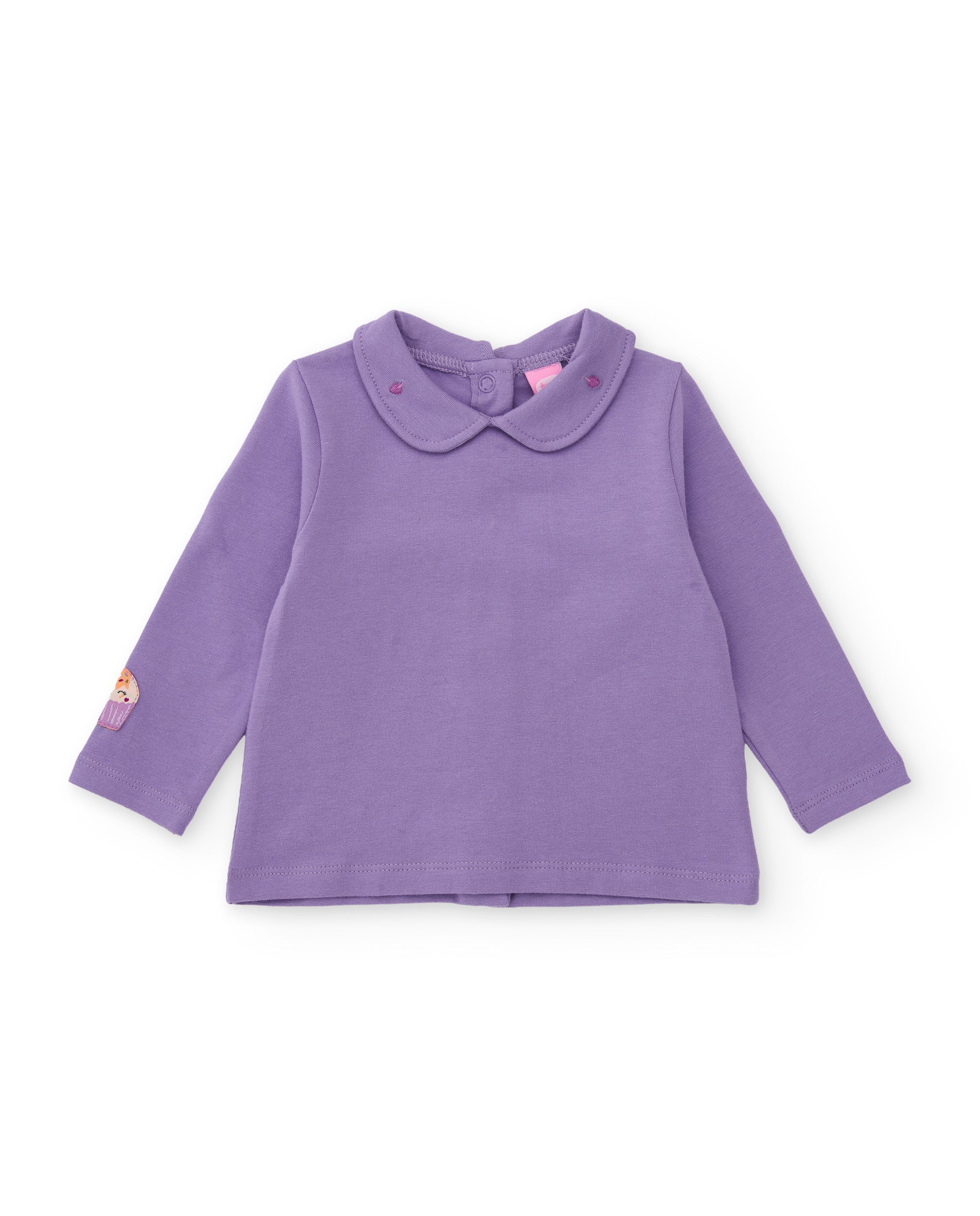 TucTuc Completi Completo Felpa Neonata Viola Cupcake