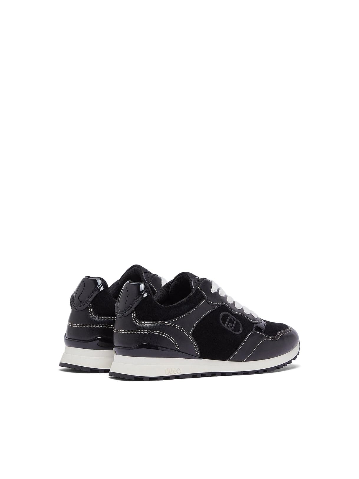 Liu Jo Sneakers Pelle Suede Taglia 35 EU Suola 3 cm