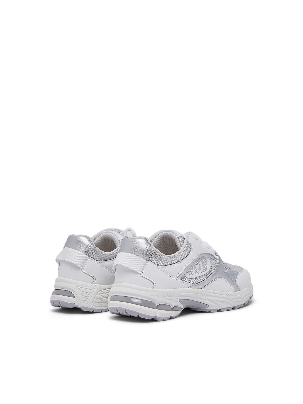 Liu Jo Scarpe Sneakers Mesh Metallizzato Bianco