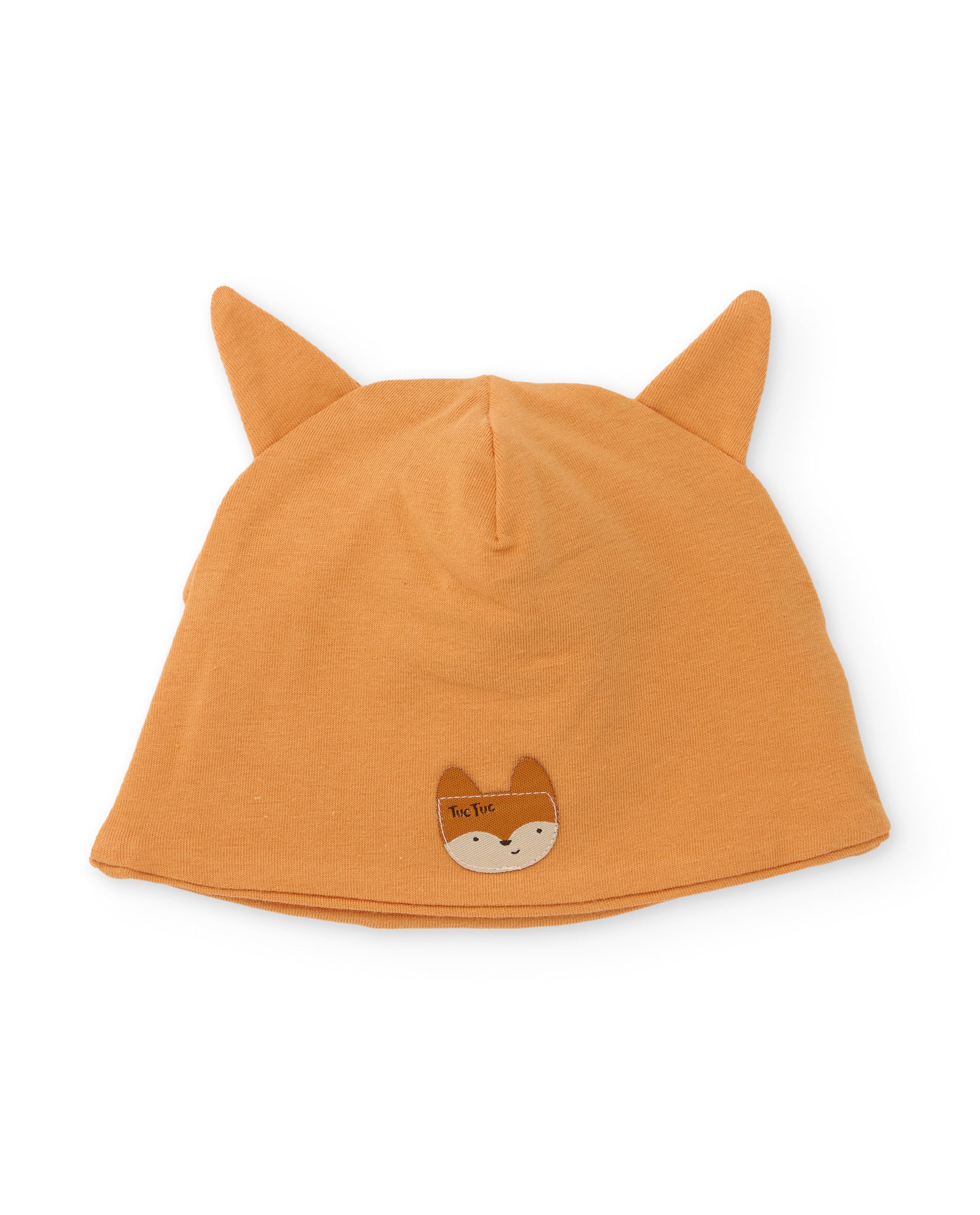 TucTuc Accessori Cappellino Neonato Cotone Camel Animalier