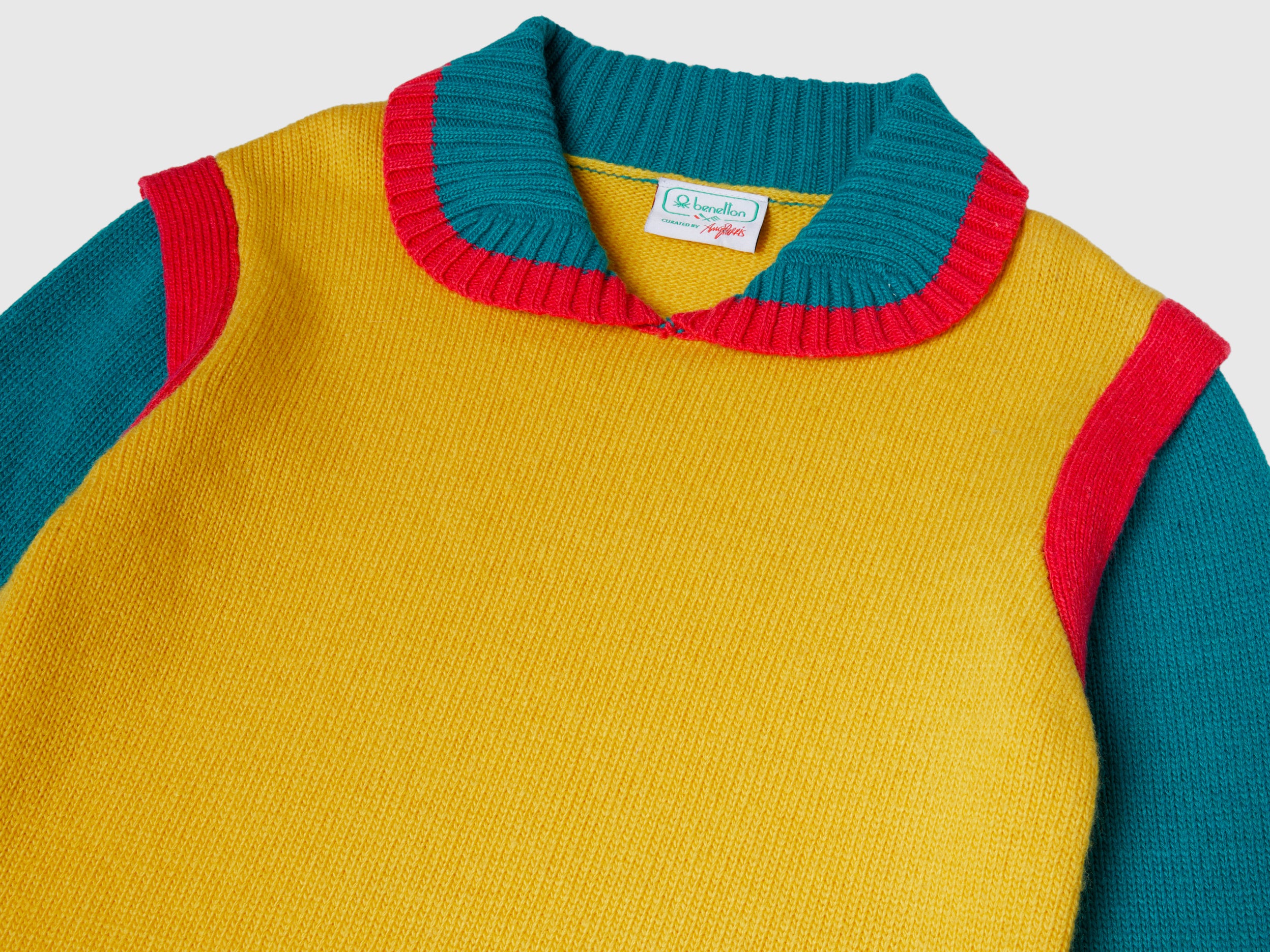 Benetton Sweaters maglione Stranger Things colletto taglia S