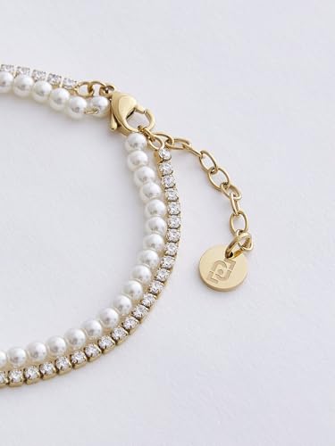 Liu Jo Baby Bracciale Multifilo Perle T_U Nero