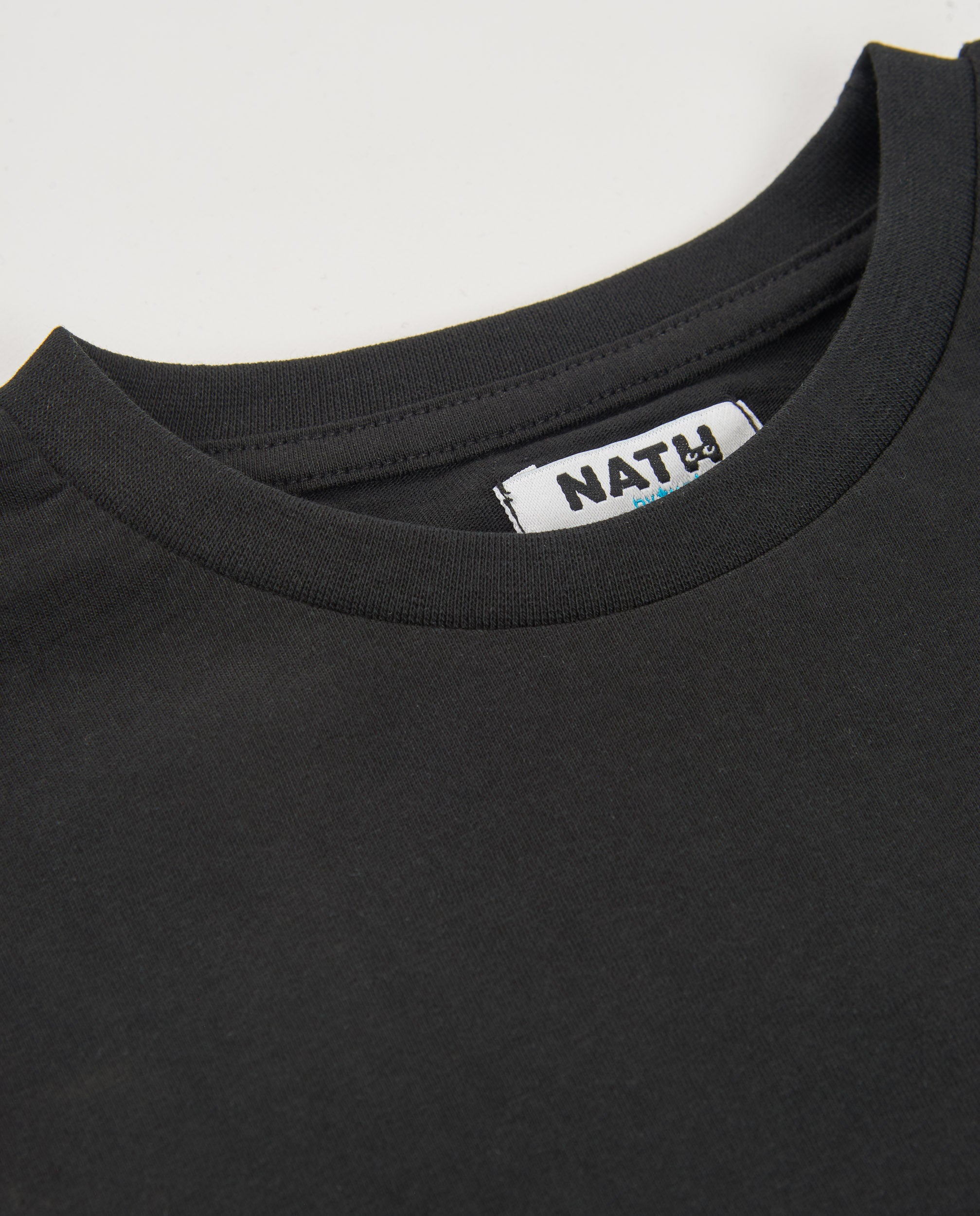 TucTuc Magliette bambino nero stampa skate maniche corte