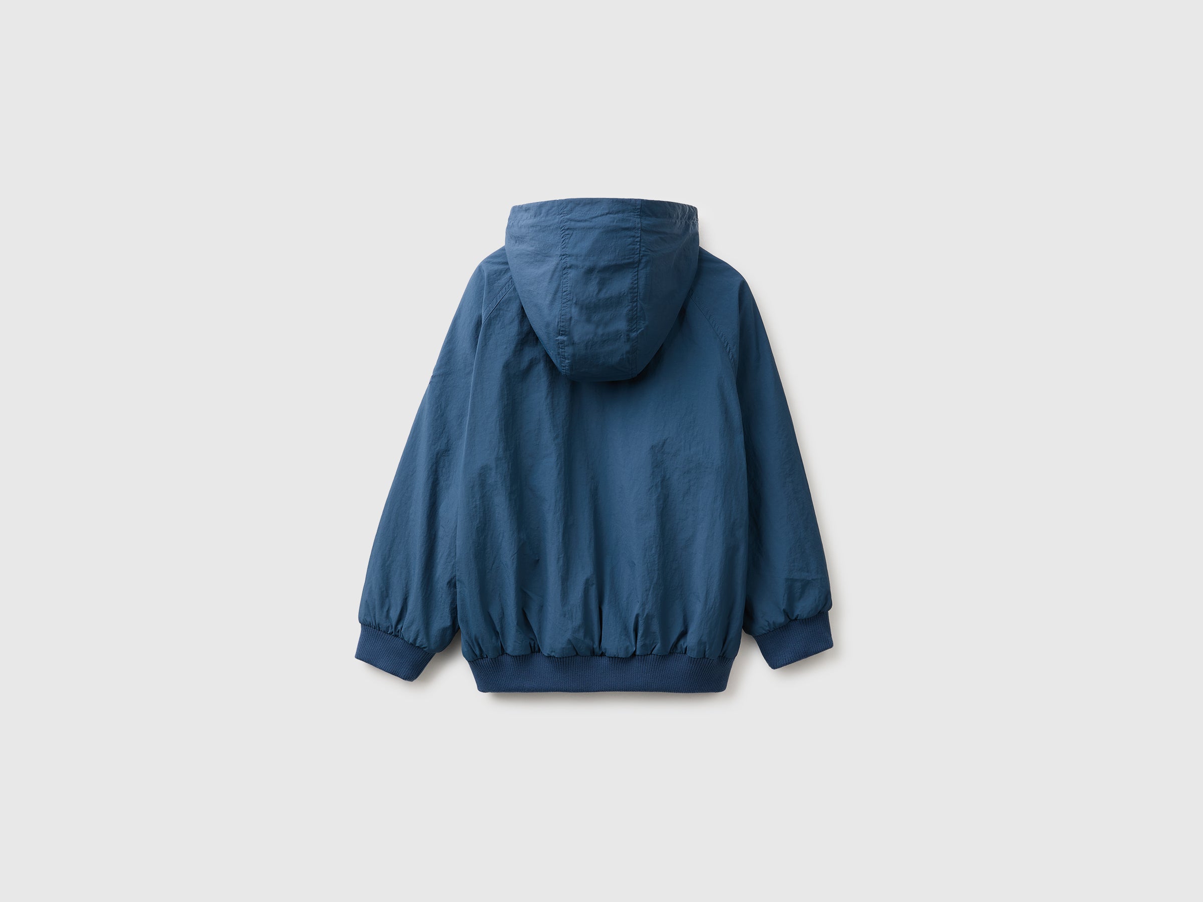 United Colors of Benetton Giacca nylon cappuccio antipioggia