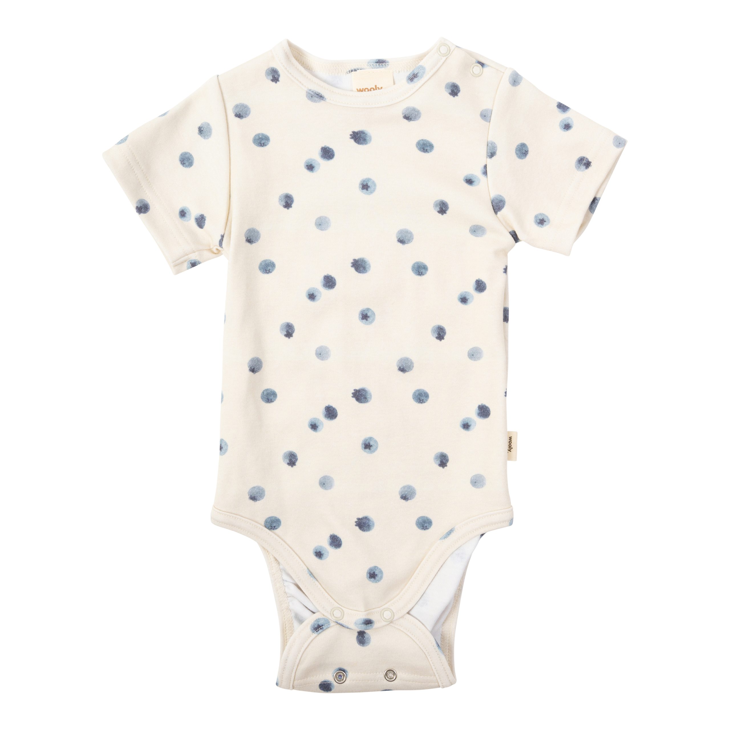 Woolly Organic Baby Bodysuits Shortsleeve Bodysuit SS26 body cotone