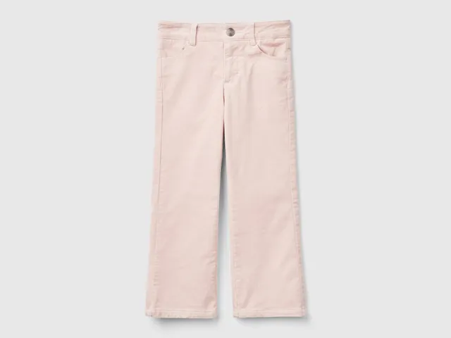 United Colors of Benetton Flare Fit Pantaloni Velluto Taglia 104