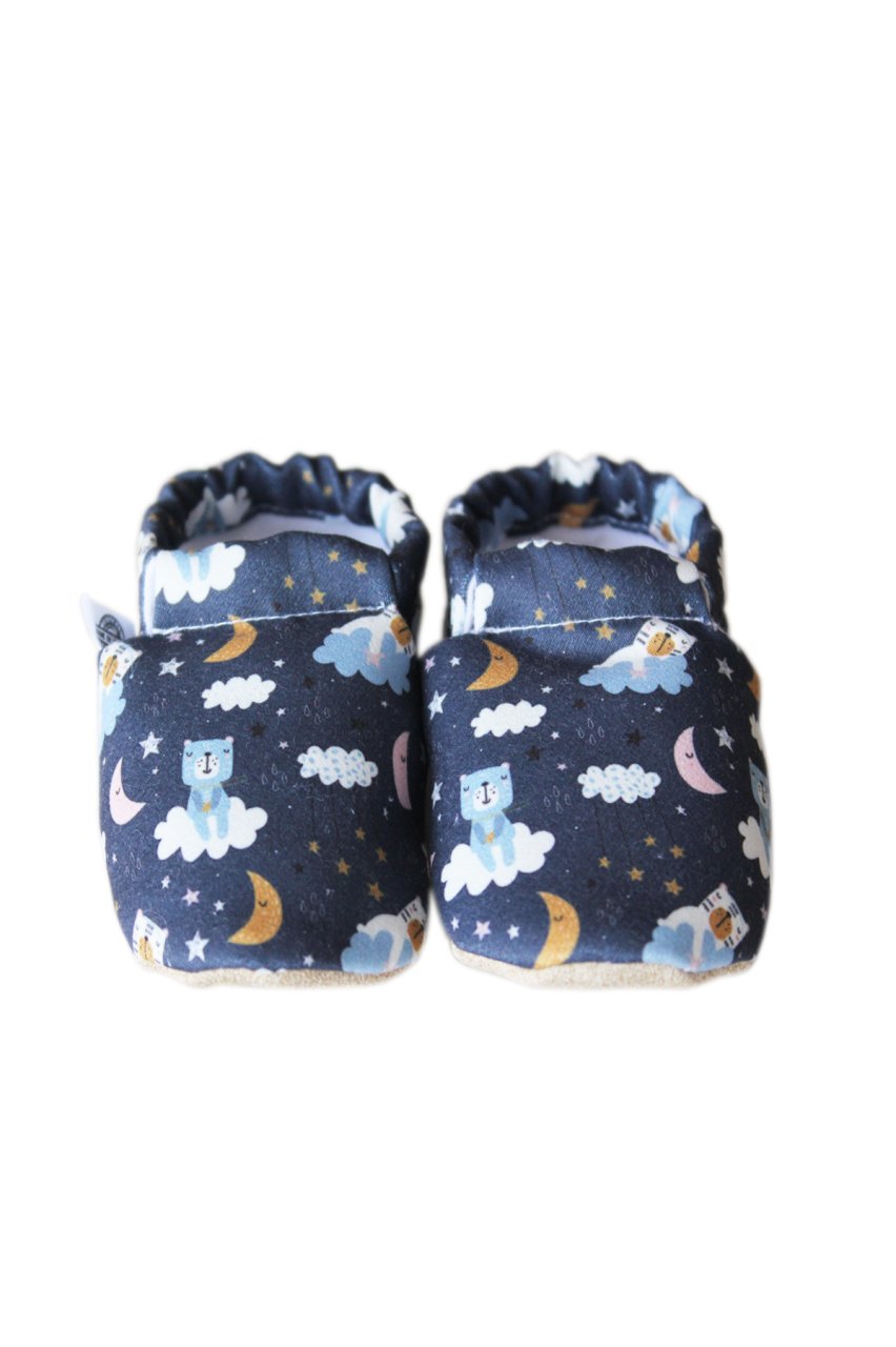 Kocarcia Kokopatik Notte scarpine bimbo cotone taglia 18-29