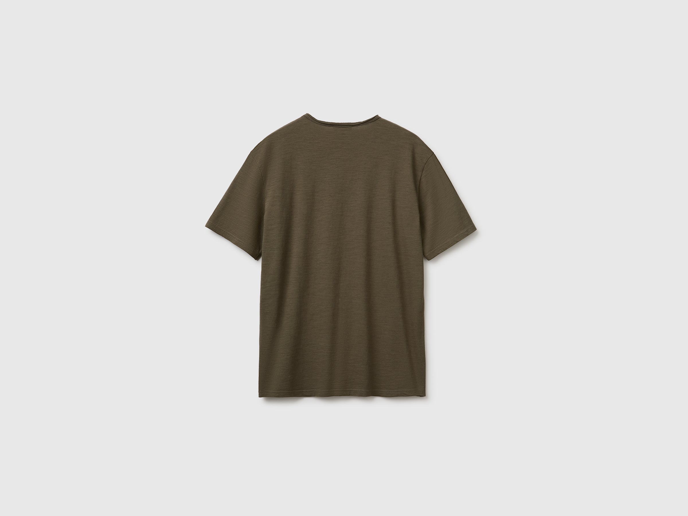 United Colors of Benetton T-Shirt Cotone Bio Maglietta Slub XS-XXL