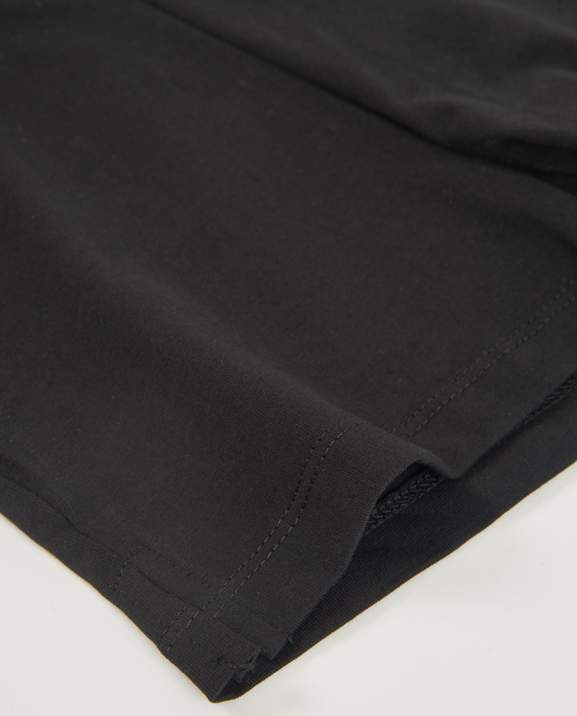 TucTuc Bermuda shorts bambina maglia nero coulisse
