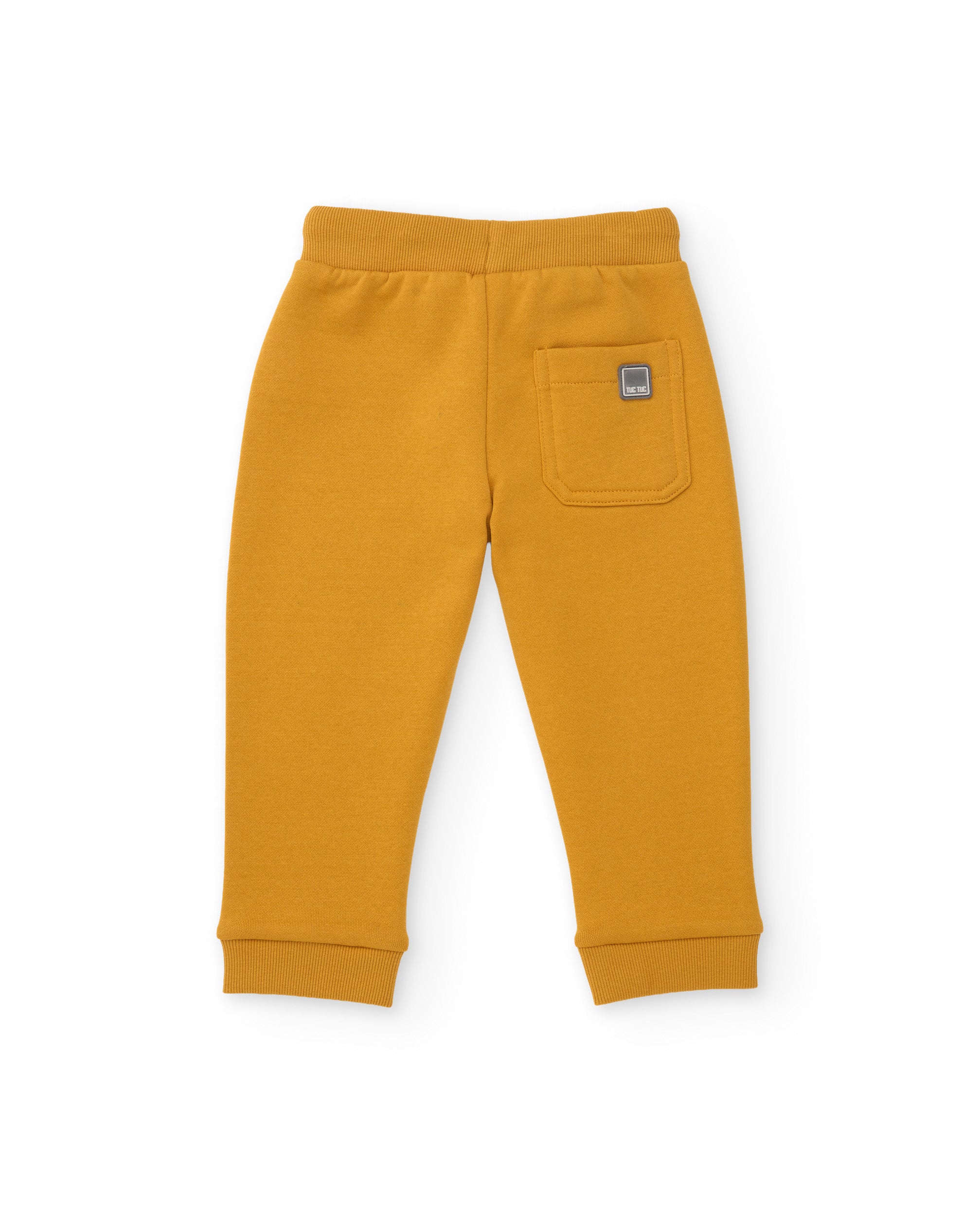 TucTuc Pantaloni senape pantaloni felpa bambino 4A