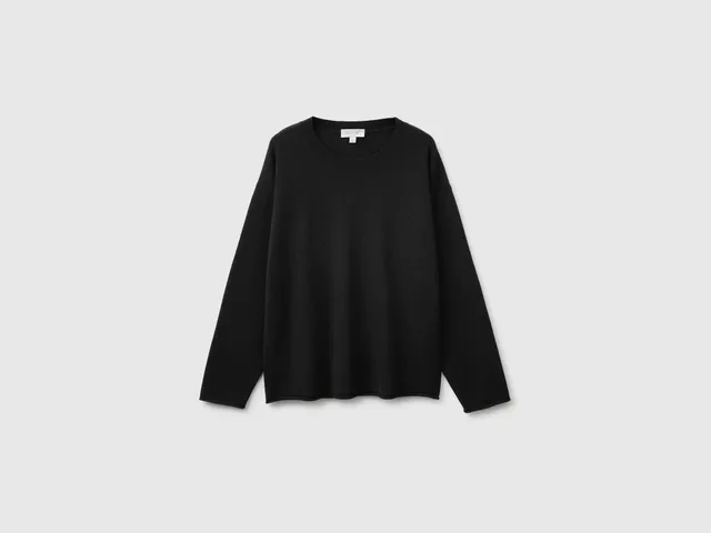 United Colors of Benetton maglione girocollo lana e cashmere