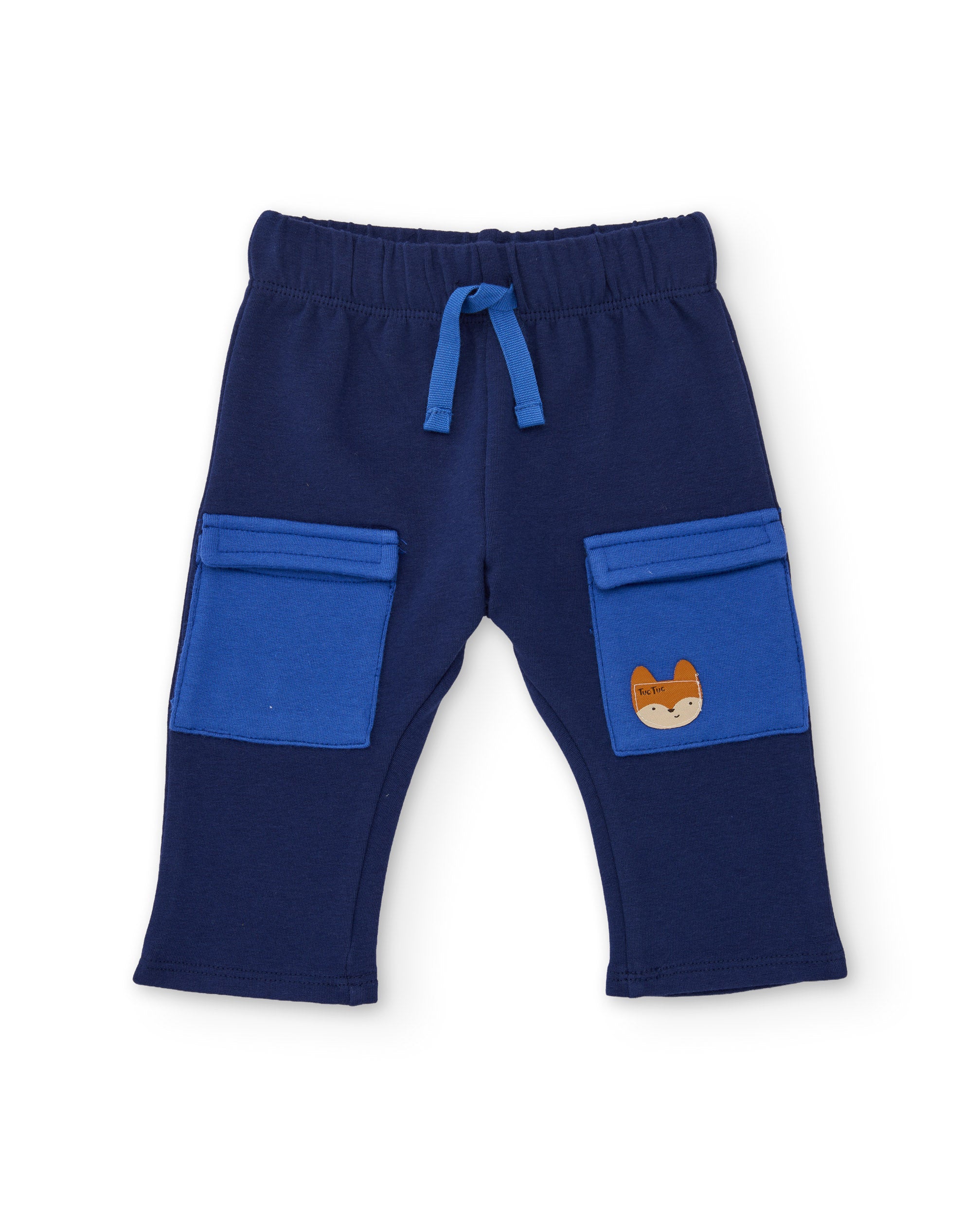 TucTuc Completi Tuta Neonato Blu 3 Pezzi Volpe