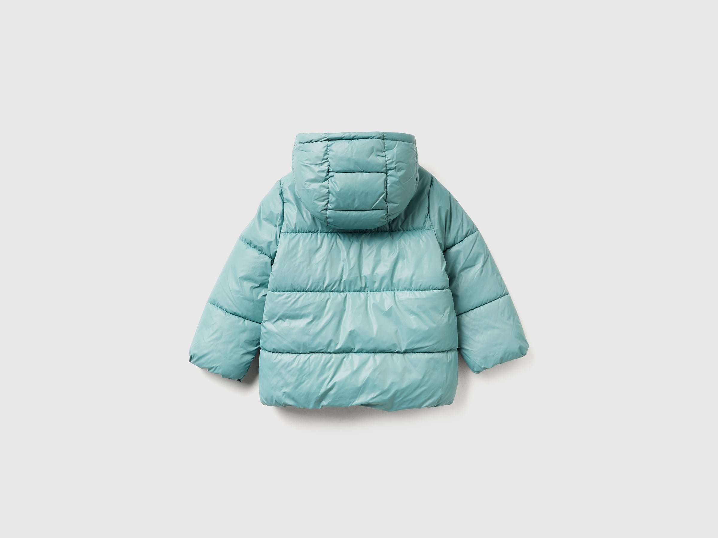 Benetton Jackets and Coats Piumino Nylon Cappuccio Bambino