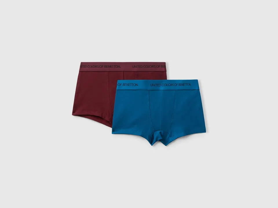 United Colors of Benetton boxer cotone bio 2 pezzi