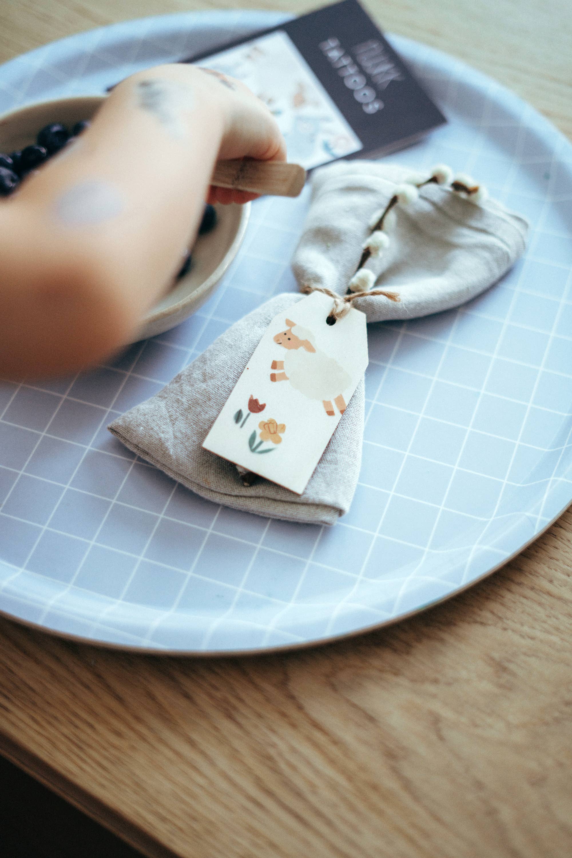 Nuuk tatuaggi temporanei primavera bambini vegan