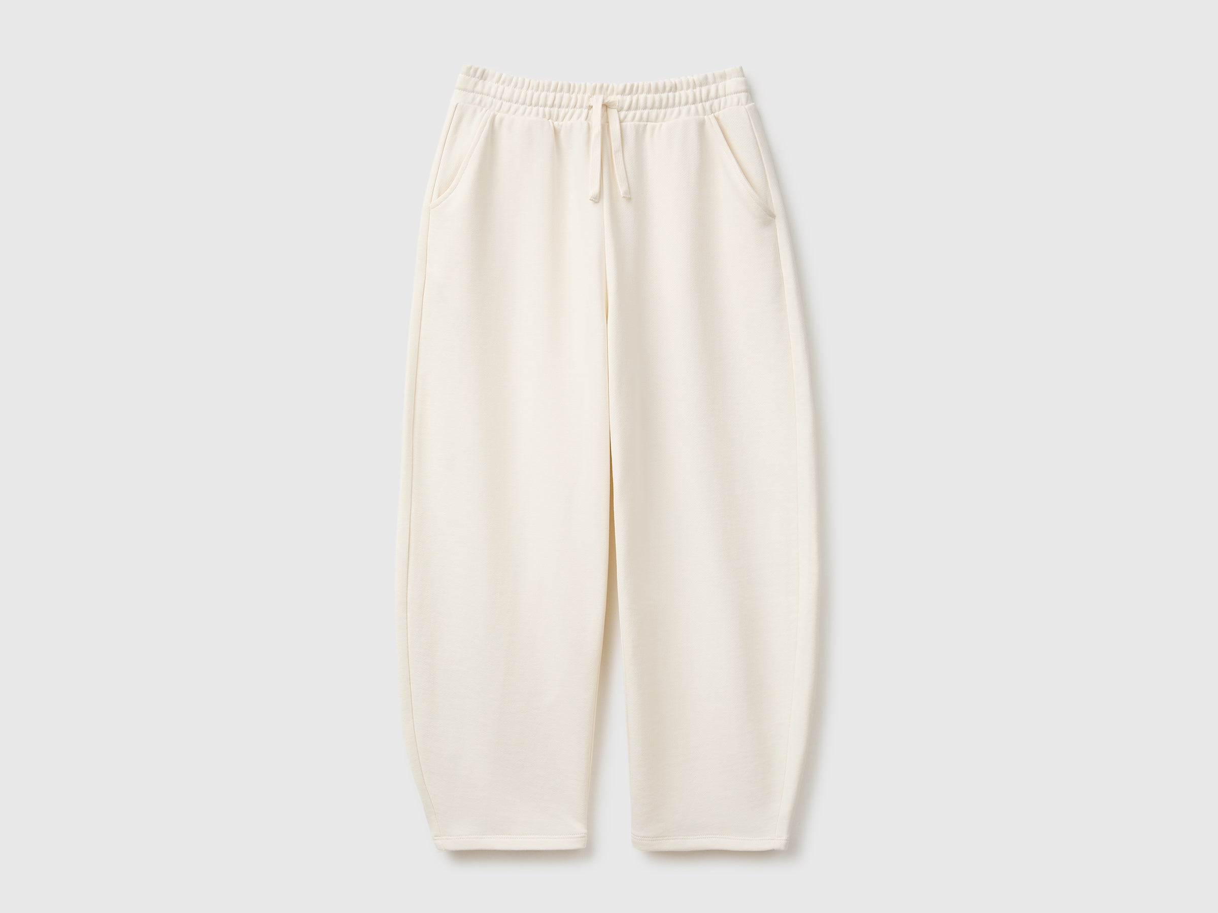 United Colors of Benetton Joggers Felpa Cotone Balloon-Fit