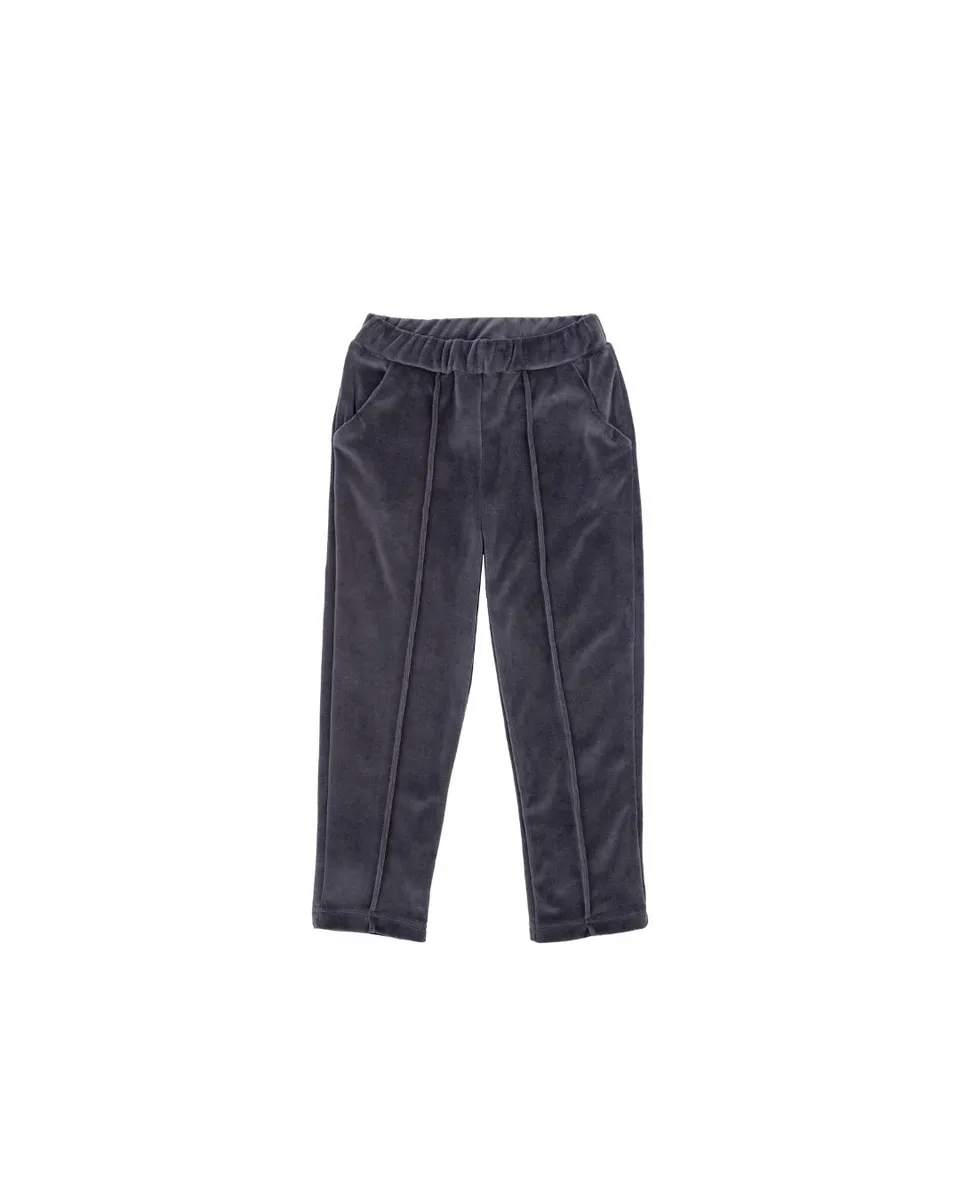 Woolly Organic Kids Trousers pantaloni ciniglia cotone bio
