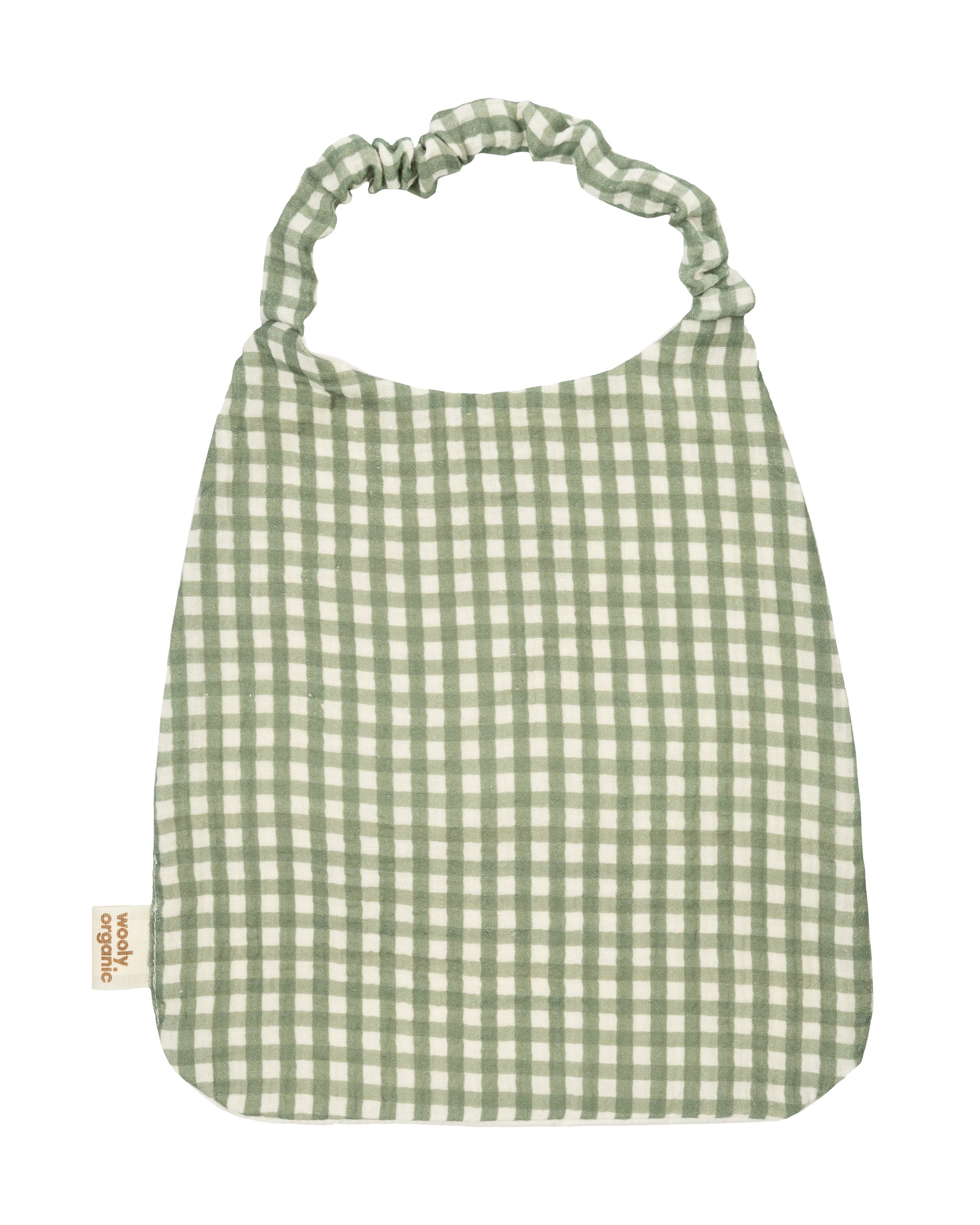 Woolly Organic Bavaglino neonato impermeabile mussola