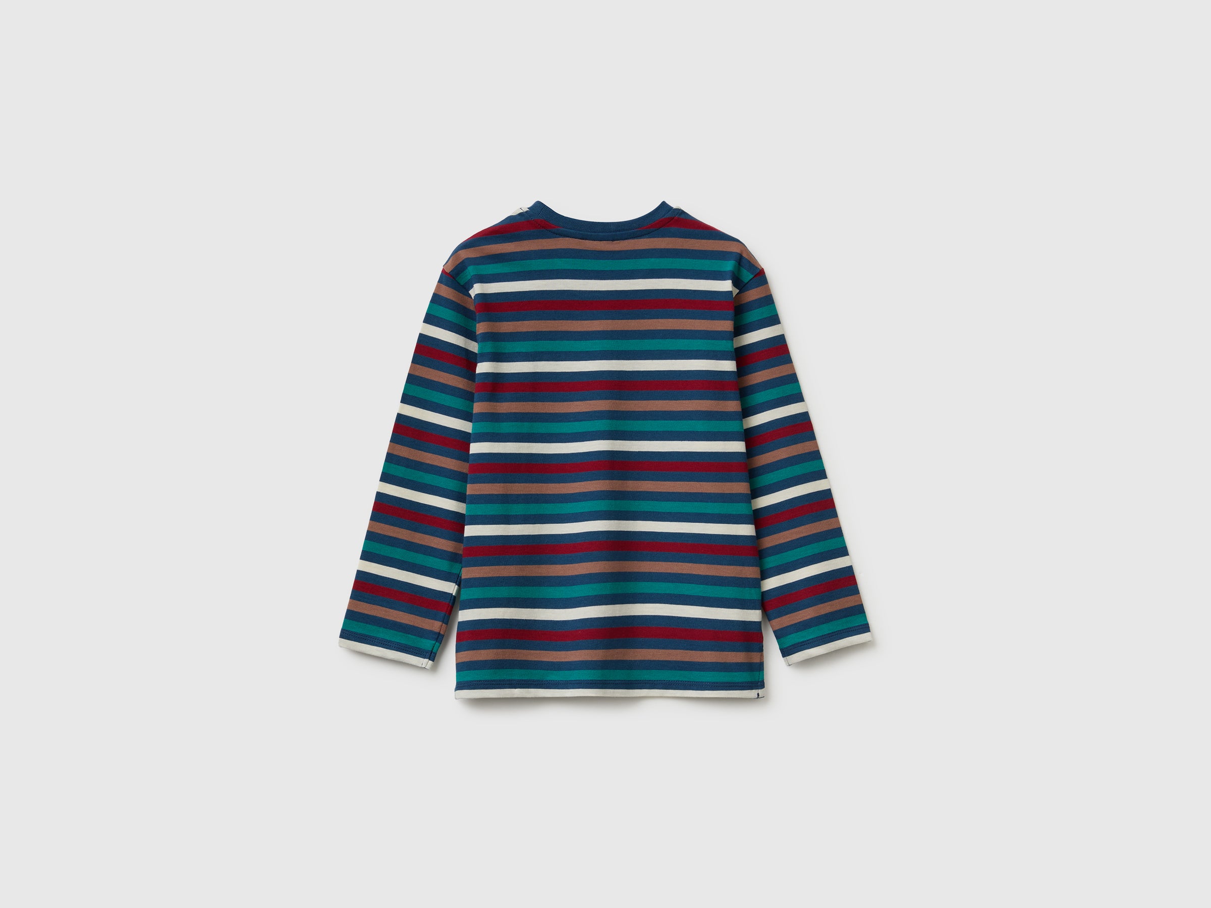 Benetton T-Shirts Maglietta righe cotone bio bimbo